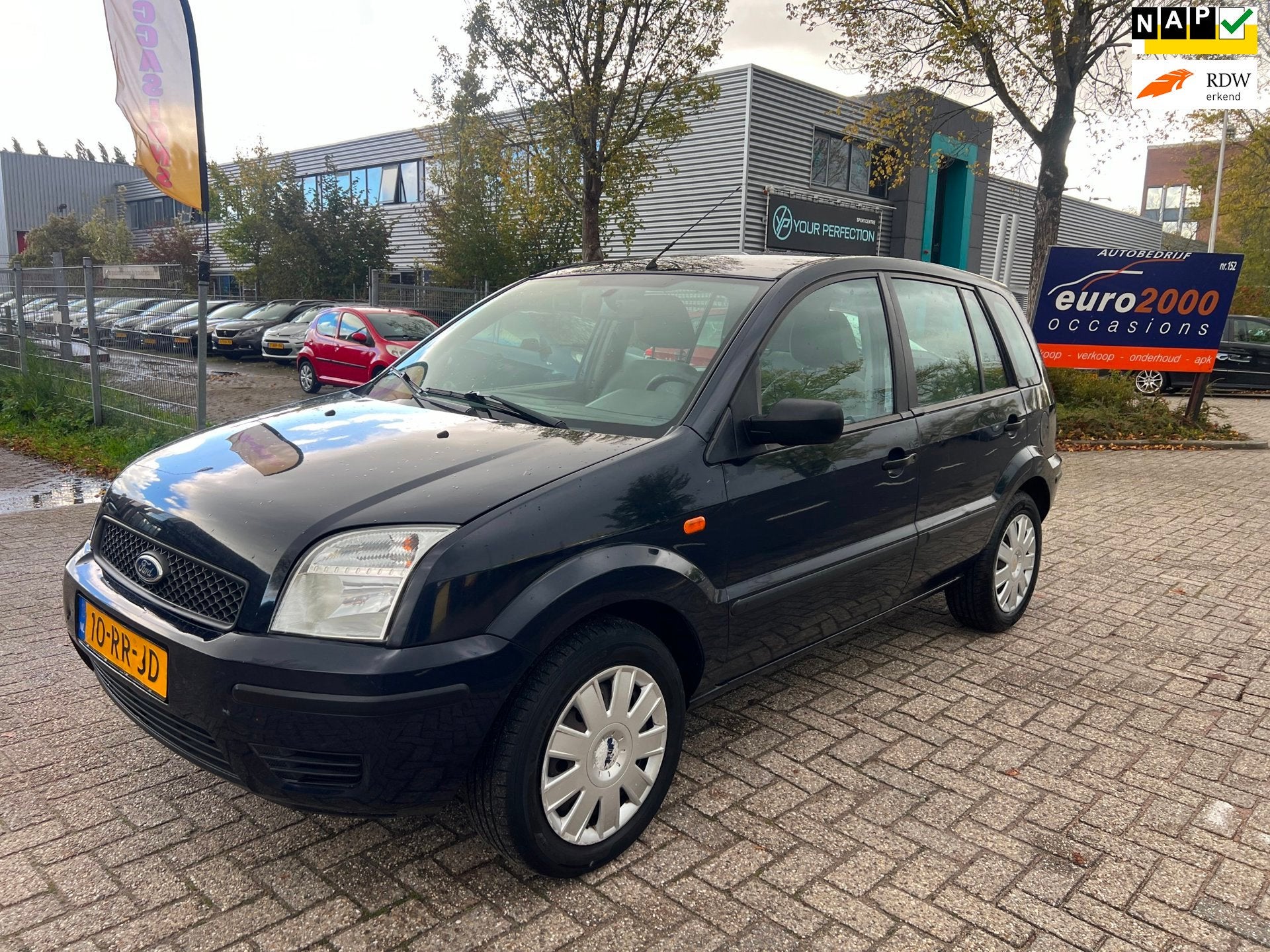 Ford Fusion 1.4-16V Culture - ZONDAG OPEN - NL AUTO - NAP !, Auto's, Voorwielaandrijving, Zwart, Blauw, Origineel Nederlands