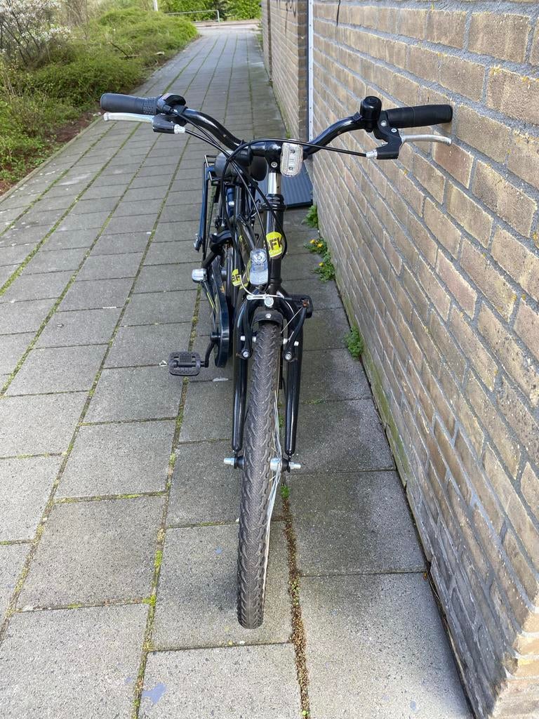Kinderfiets Urban Grunge - Zwart met Gele Details, Ophalen, Gebruikt, 20 inch of meer
