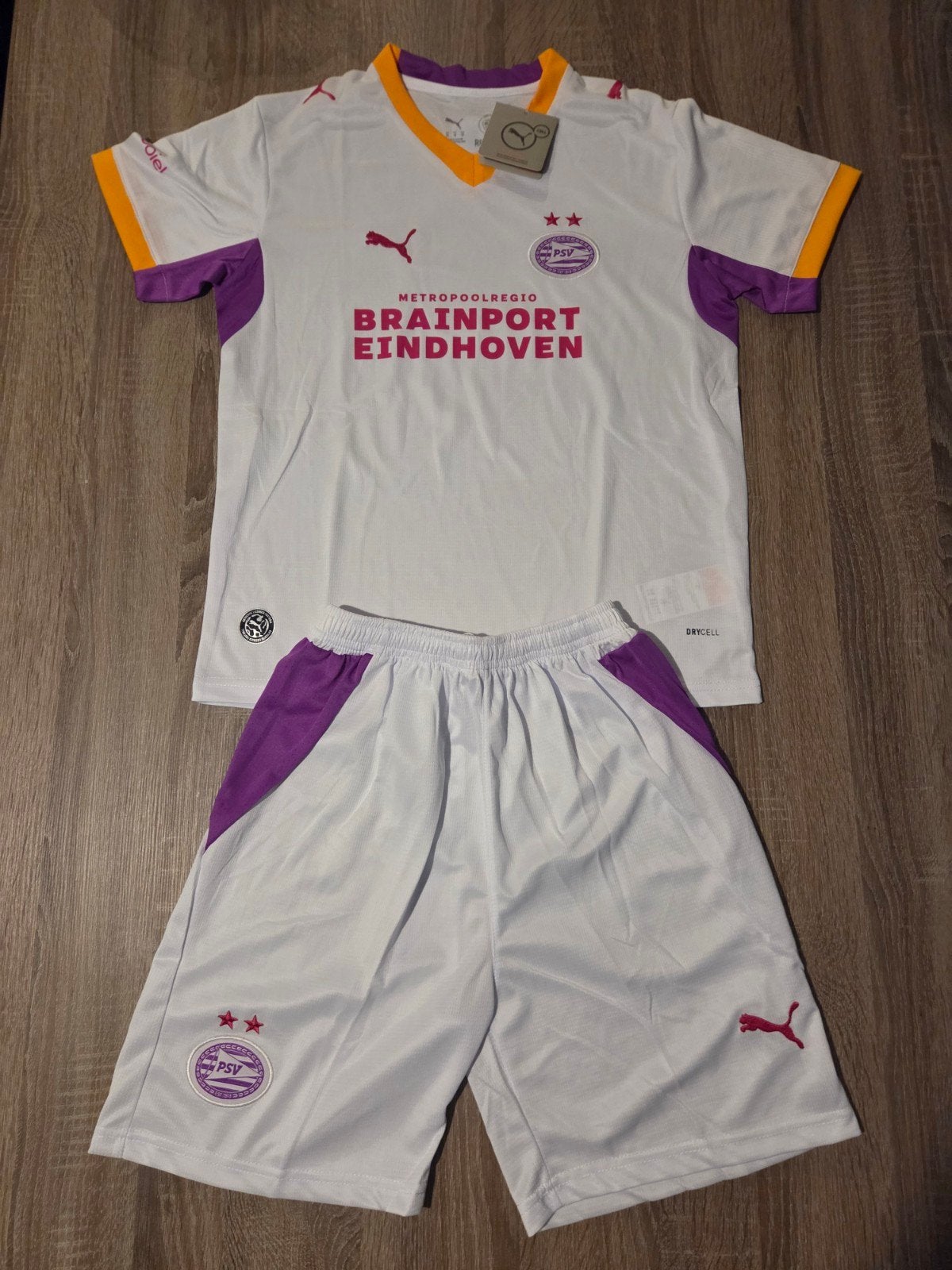 Psv 3e tenue maat 146-152, Sport en Fitness, Maat XS of kleiner, Ophalen of Verzenden, Nieuw, Set