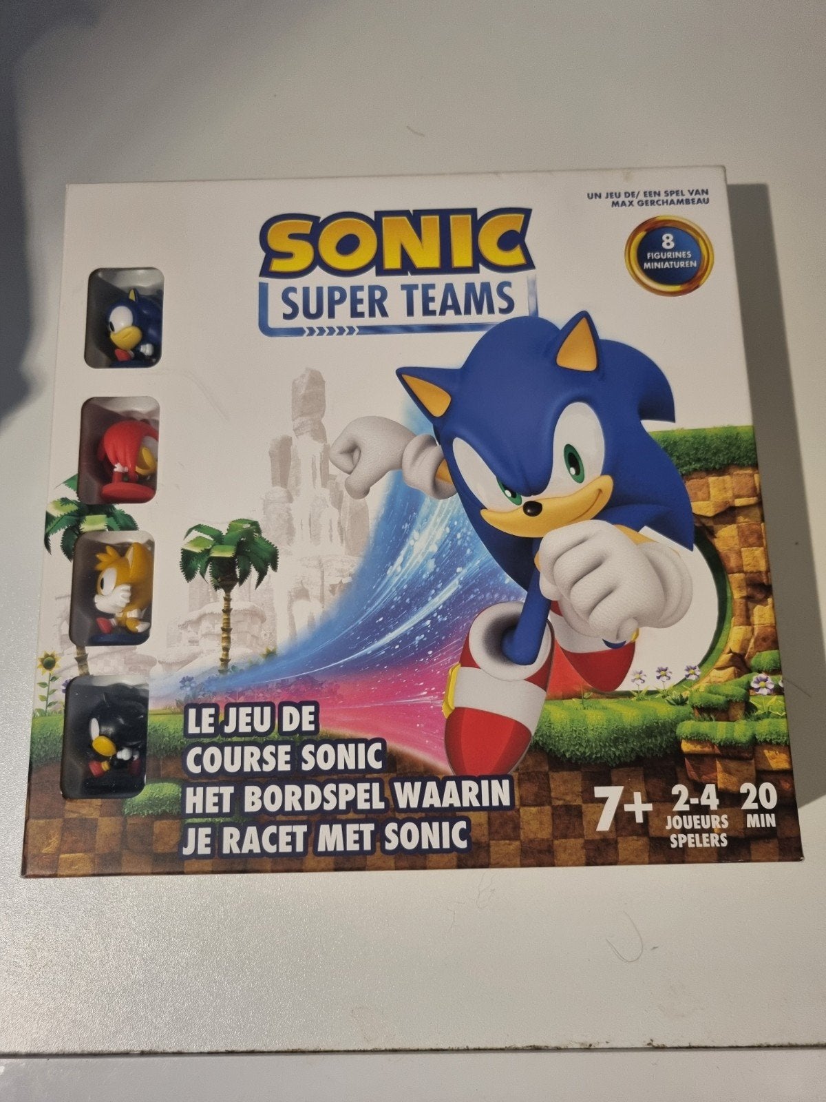 Sonic Super Teams Bordspel - Zo goed als nieuw, Drie of vier spelers, Verzenden, Zo goed als nieuw