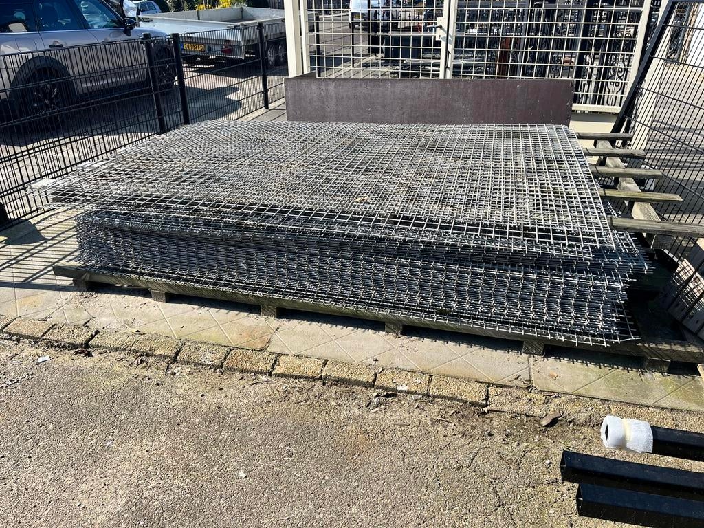 Gegalvaniseerd gaas hek 50 stuks op voorraad, Ophalen, Nieuw, Minder dan 10 meter