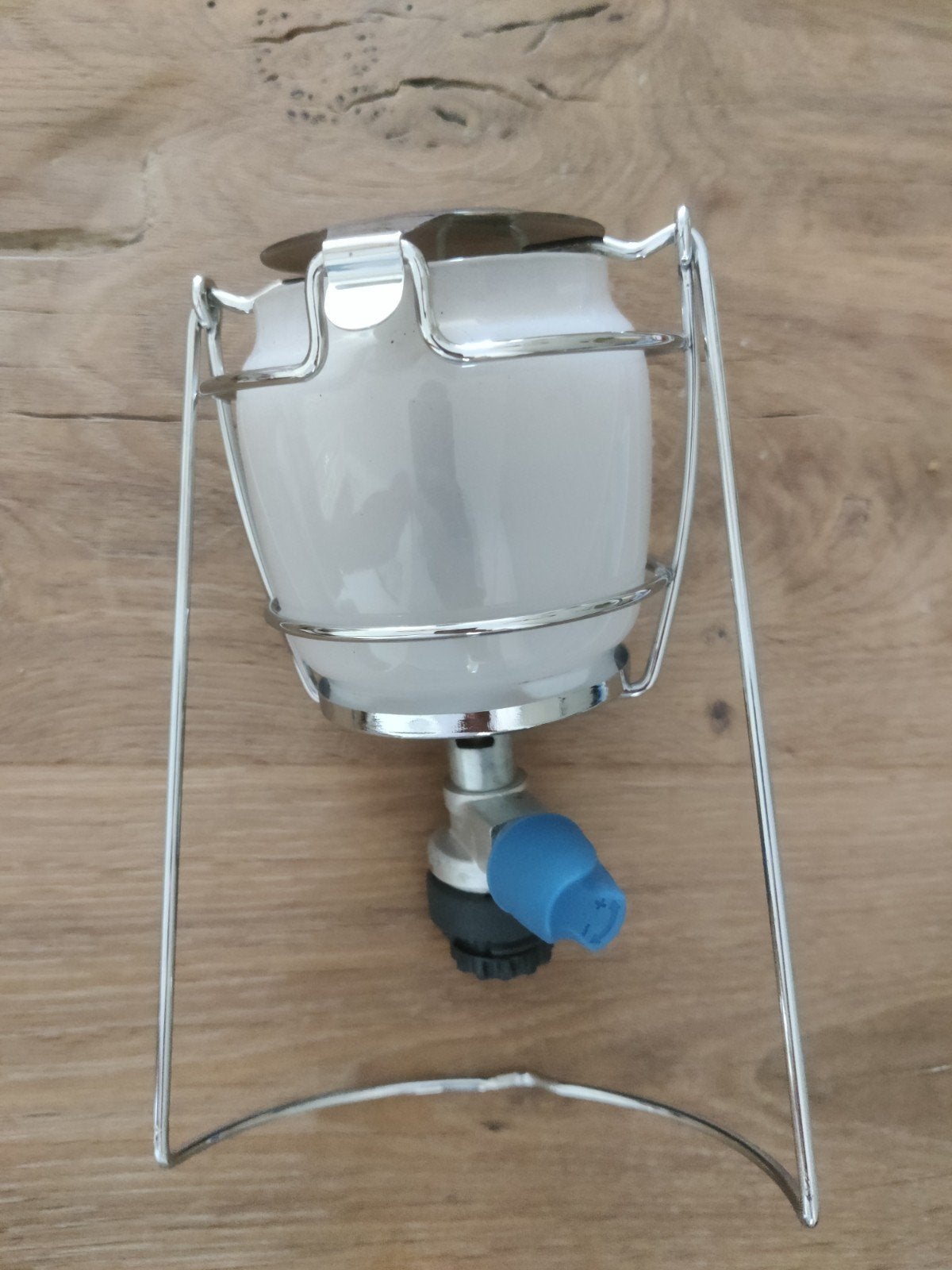 Campingaz gaslamp (voor CV gasflesjes), Ophalen, Gebruikt