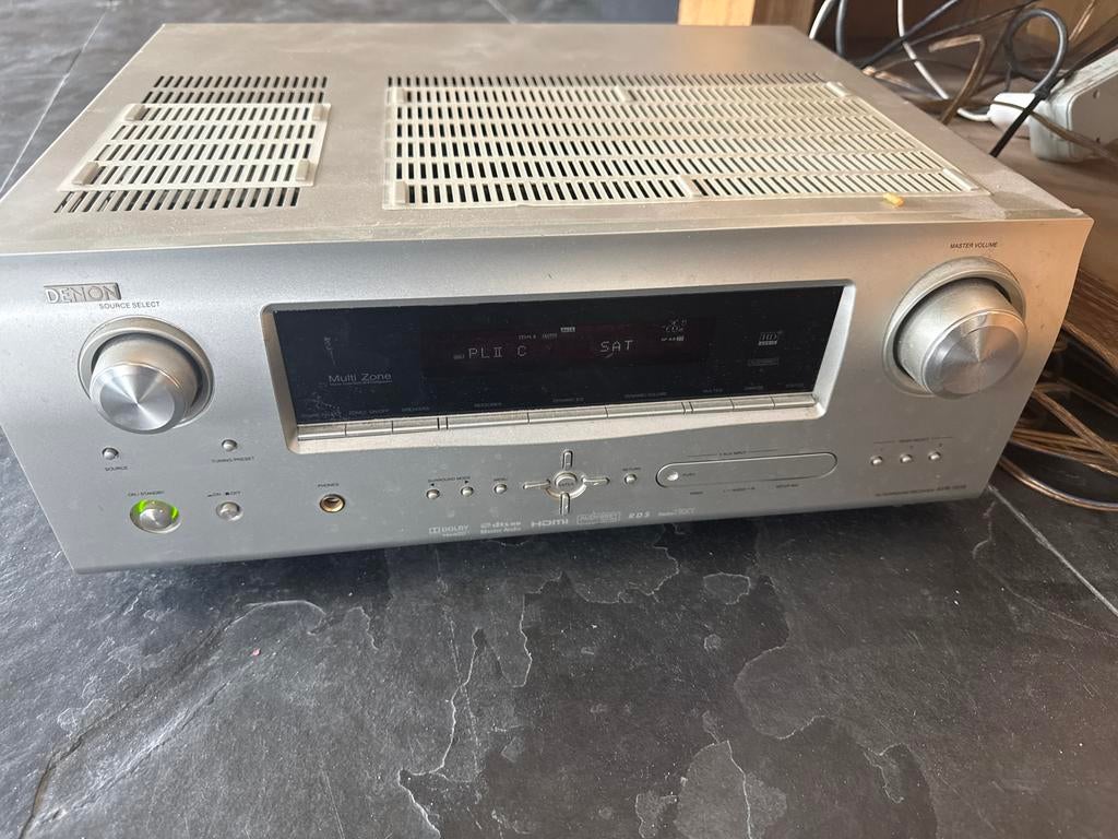 Denon AVR-1910 AV Receiver - 7.1 Surround Sound, Ophalen, Denon, Zo goed als nieuw, 120 watt of meer