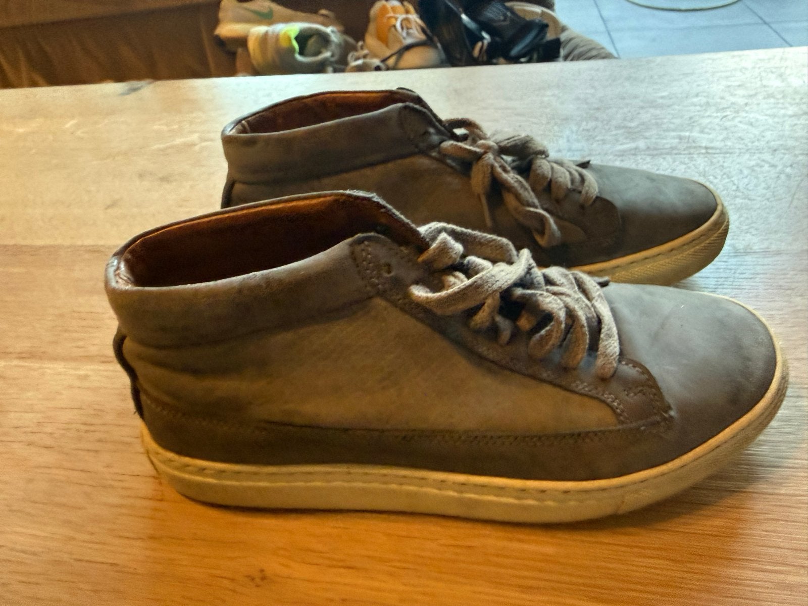 ETC. grijze sneakers - maat 38, Ophalen of Verzenden, Sneakers of Gympen, Grijs, Gedragen