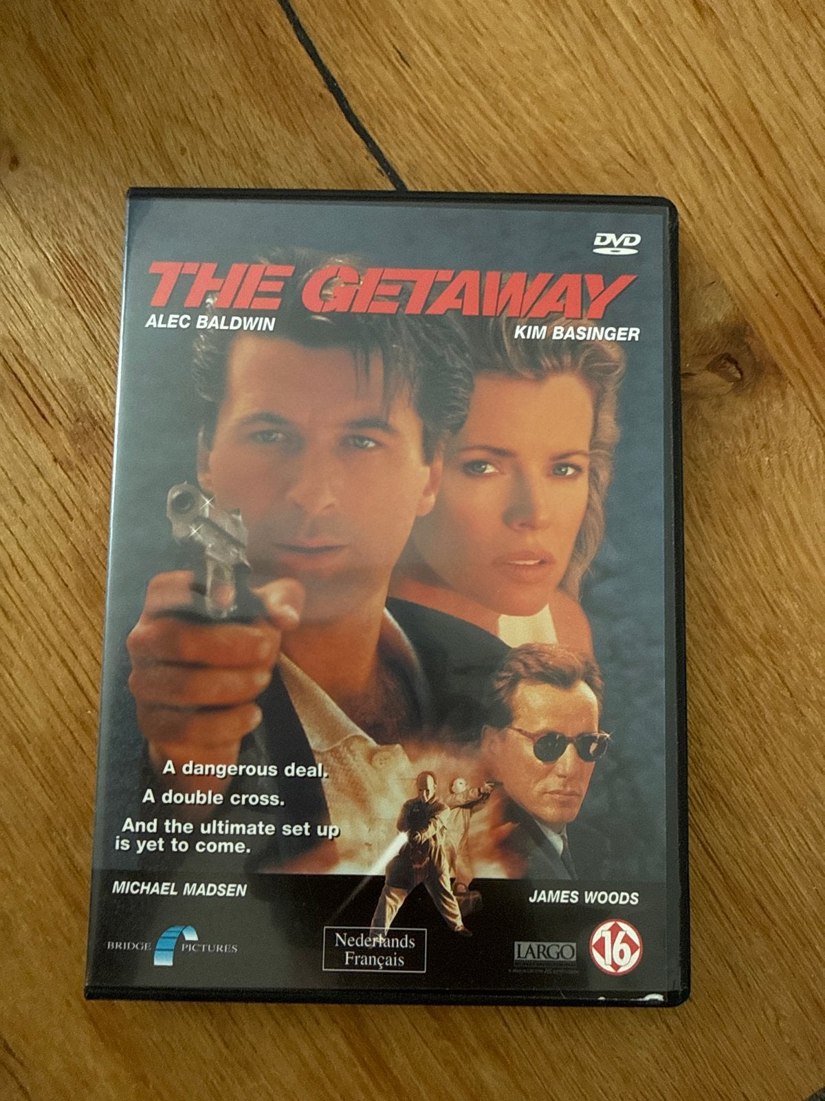 The Getaway DVD - Actiethriller met Alec Baldwin, Gebruikt, Vanaf 16 jaar, Nederlands, Actiethriller