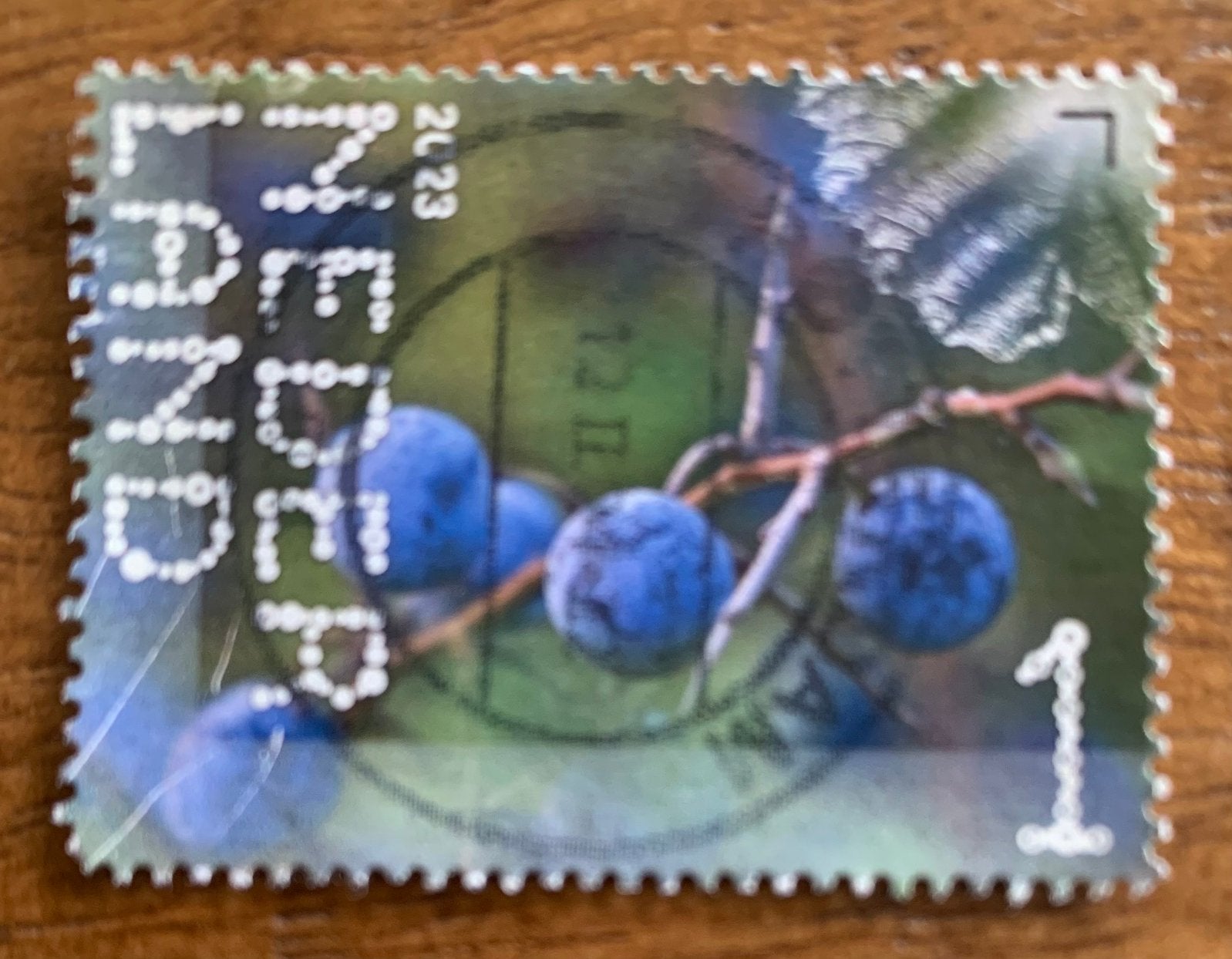 2023 BDN De Wieden, 4Li Sleedoorn lees, Verzenden, Gestempeld