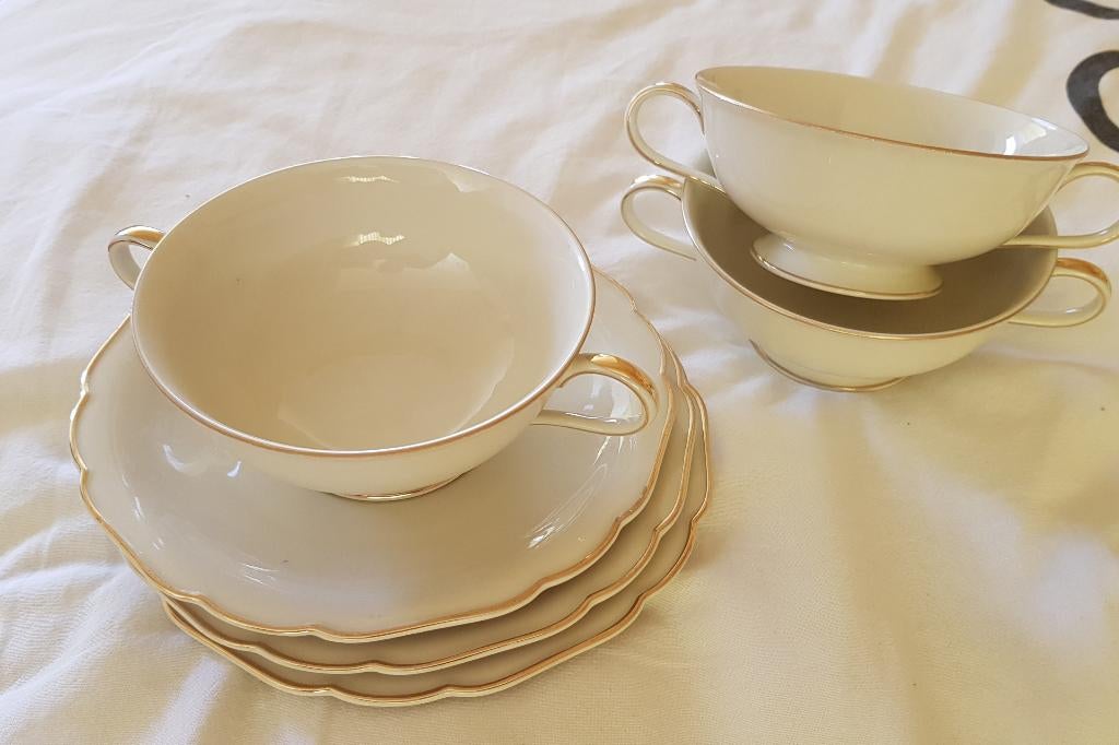 Vintage servies onderdelen Hutschenreuther/ Chodziez, Ophalen