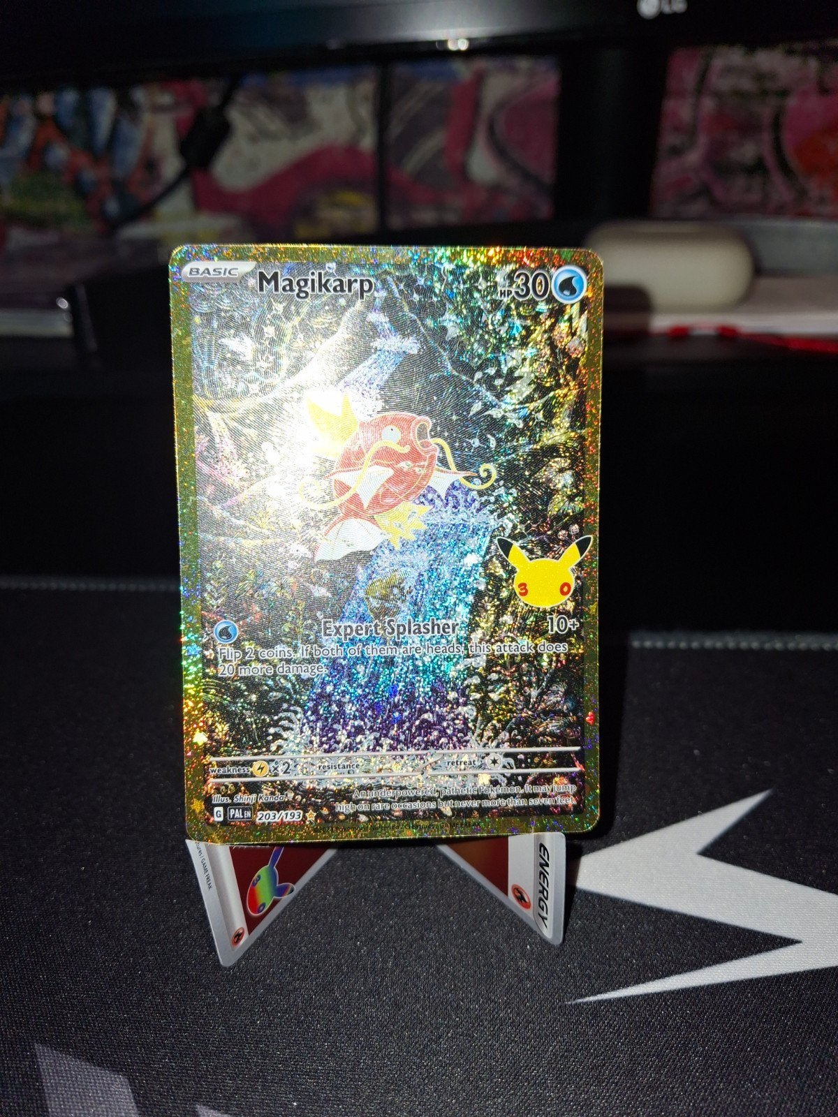 magikarp 30th, Ophalen, Nieuw, Losse kaart, Foil
