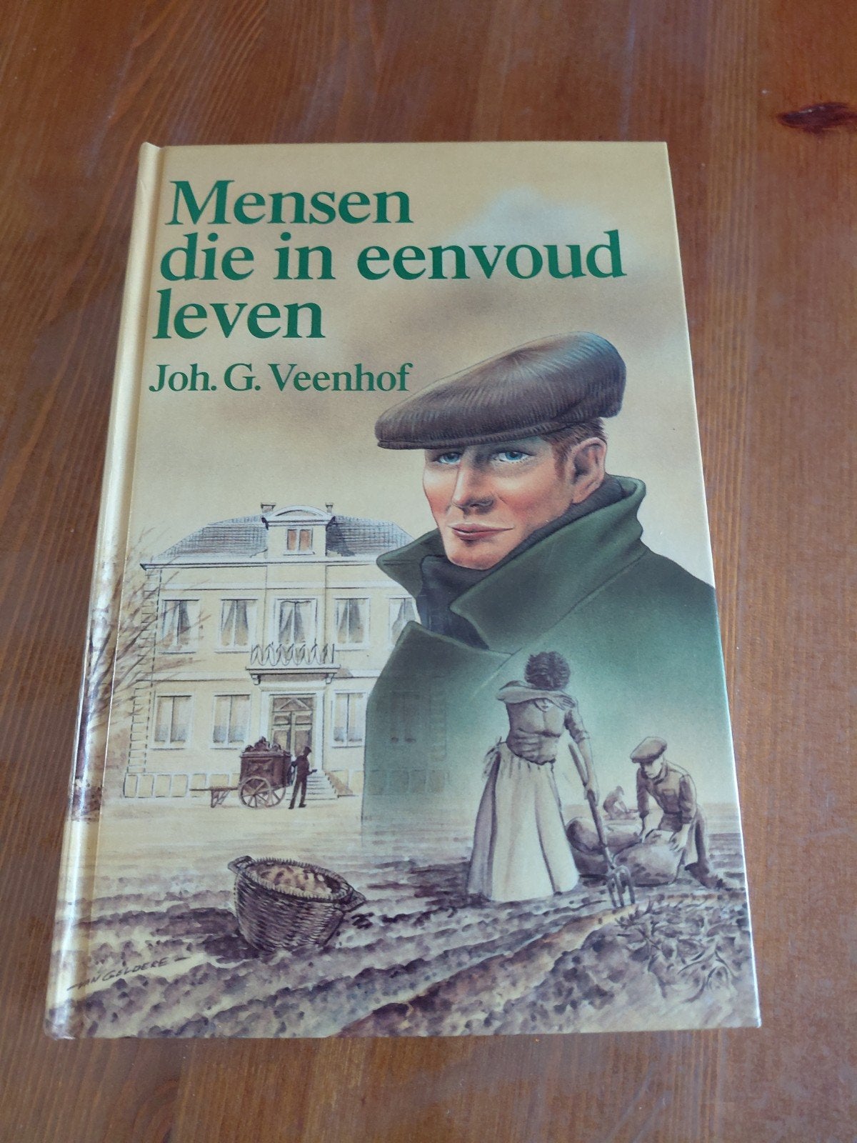 Joh. G.Veenhof  Mensen die.in eenvoud leven., Ophalen of Verzenden, Gelezen