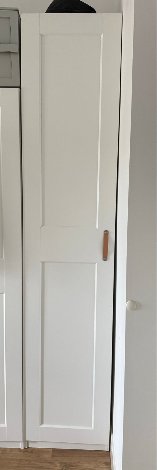 Ikea Pax kast 236x50x35 cm met planken en mandje, Ophalen, Met plank(en), Minder dan 50 cm, Gebruikt