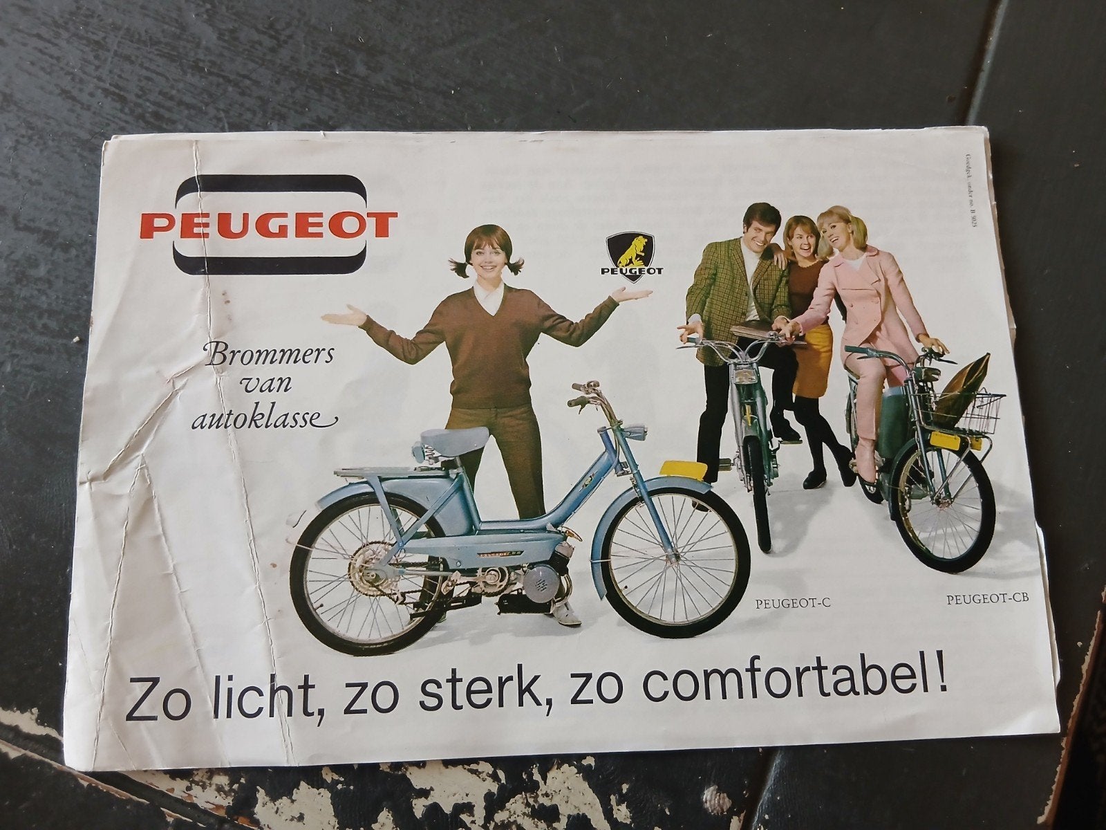 Peugeot 1968, Fietsen en Brommers, Ophalen