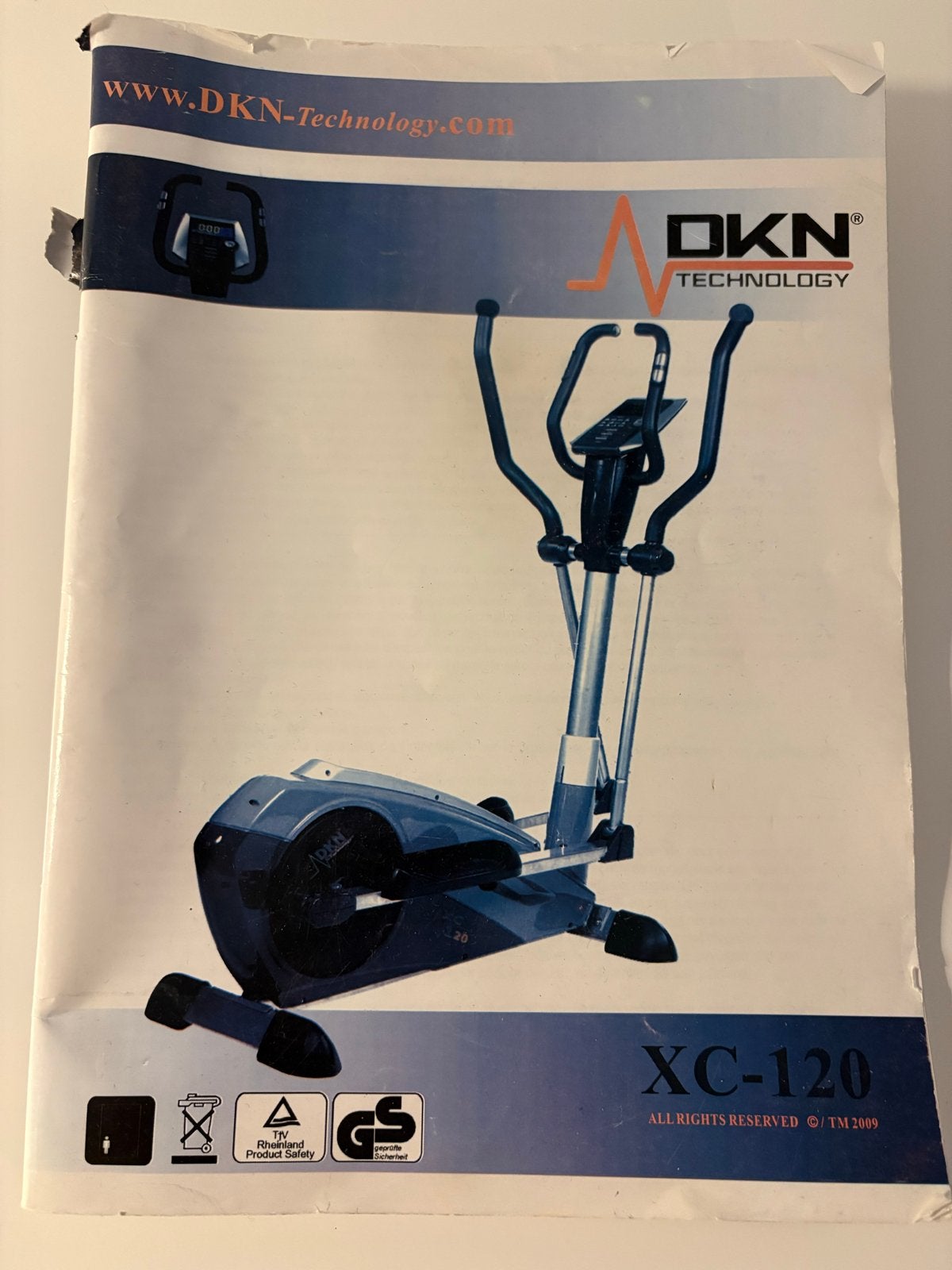 DKN XC-120 Crosstrainer - gebruikt, Ophalen, Gebruikt, Armen, Crosstrainer
