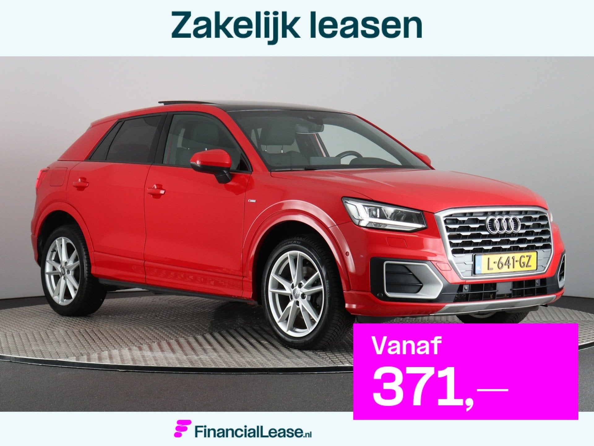 Audi Q2 1.4 TFSI CoD Design Pro Line Plus #Limited S-Line (P, Gebruikt, 4 cilinders, 150 pk, Leder en Stof