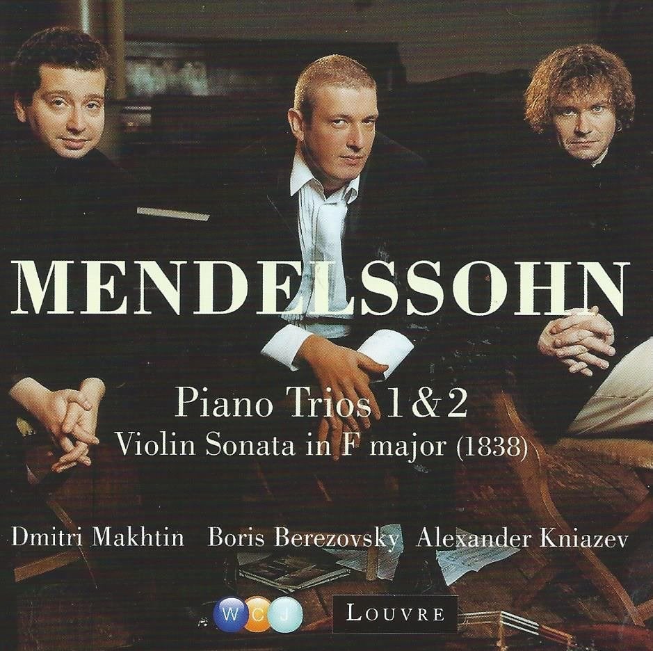 CD Mendelssohn: Piano Trios, Violin Sonata 1838, Kamermuziek, Zo goed als nieuw, Romantiek, Album