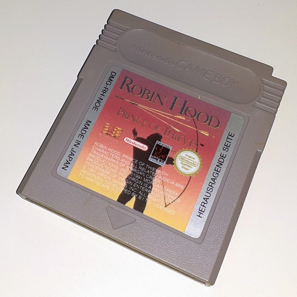 retro spel Game Boy Robin Hood Prince of thieves 1991, Avontuur en Actie, 1 speler, Nieuw, Ophalen of Verzenden