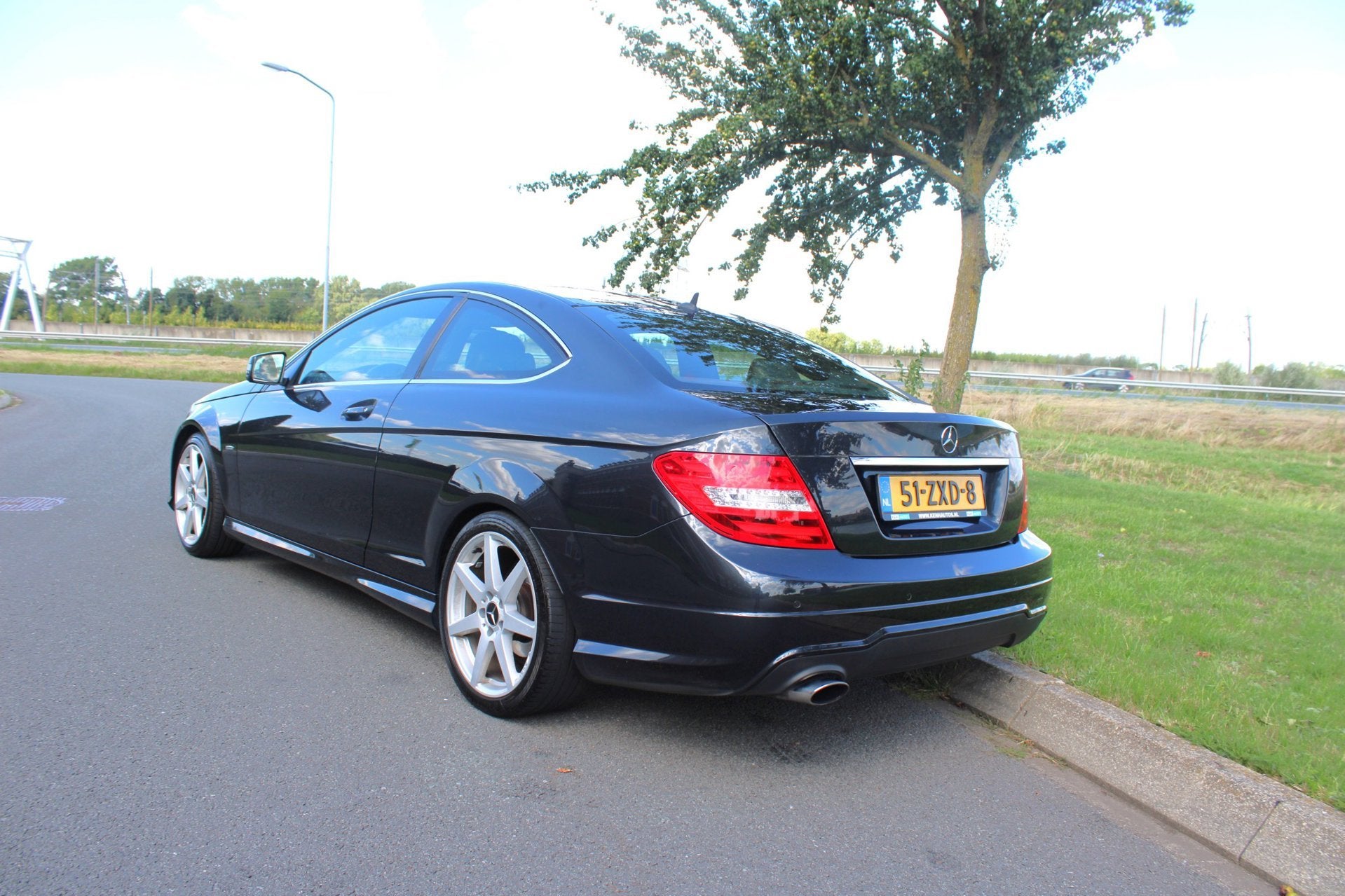 Mercedes-Benz C-klasse Coupé 180 Ambition Climate Control A, Auto's, Automaat, Euro 5, Achterwielaandrijving, Zwart