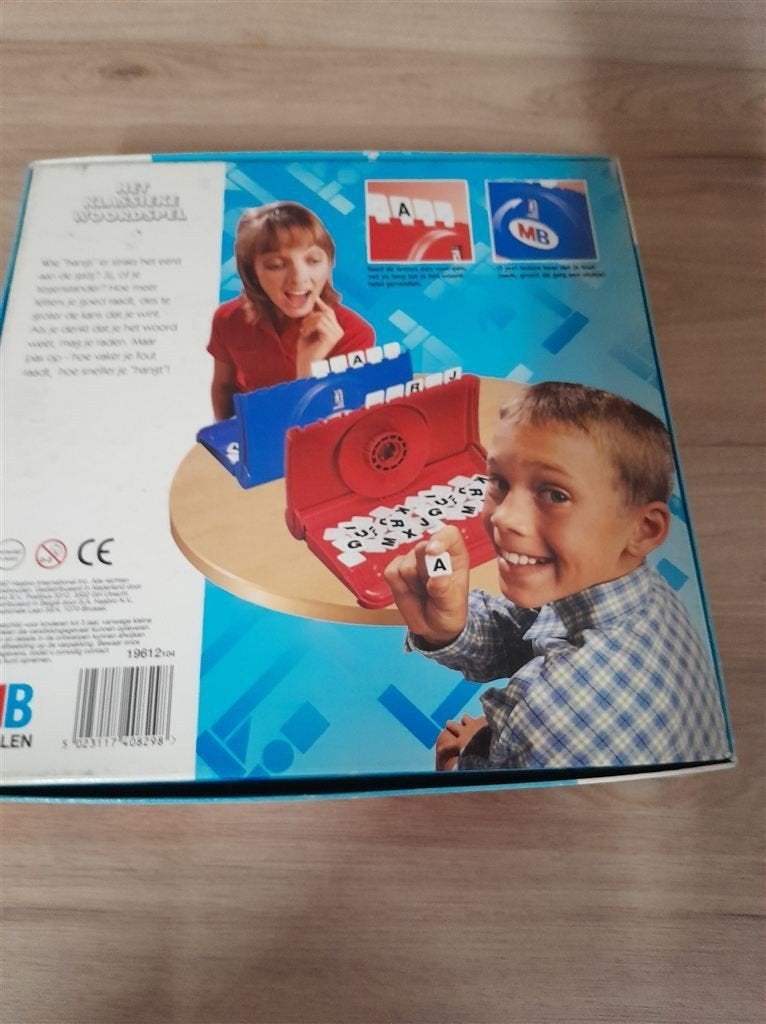 galgje met twee bakjes - s3310, Hobby en Vrije tijd, Gezelschapsspellen | Bordspellen, Verzenden, Zo goed als nieuw