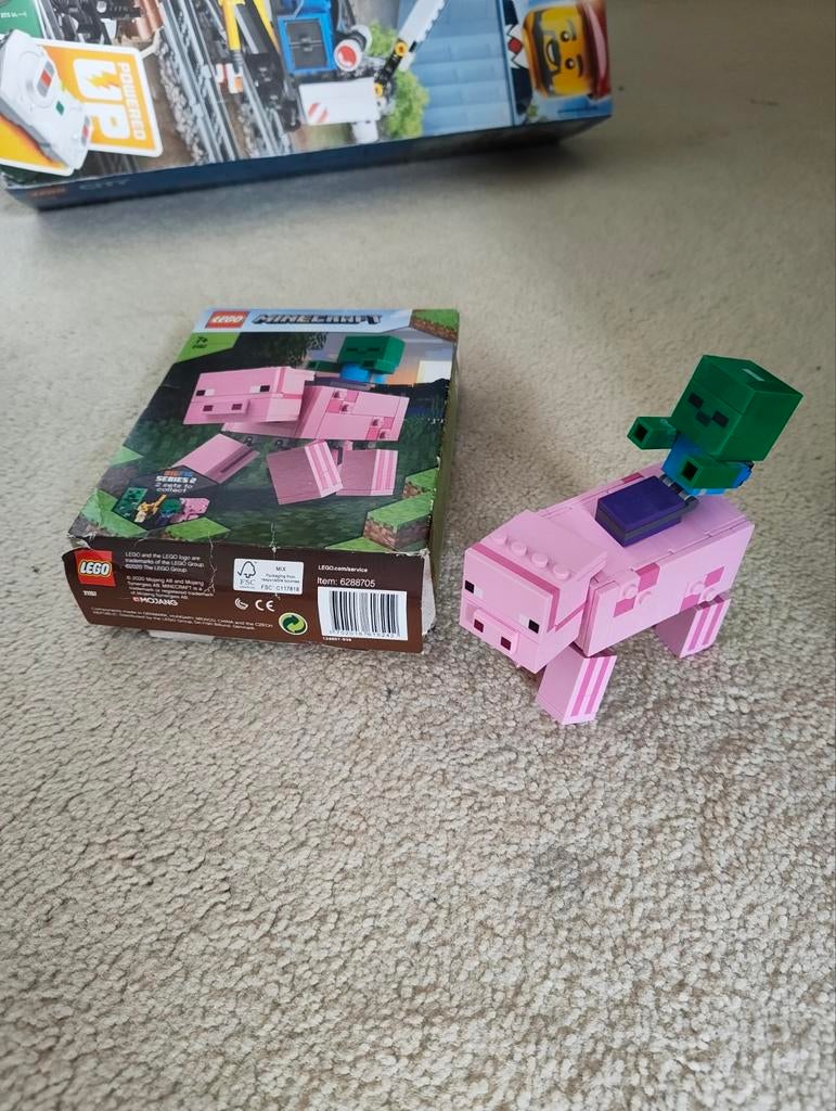 Lego Minecraft 21157, G1, Ophalen of Verzenden, Zo goed als nieuw