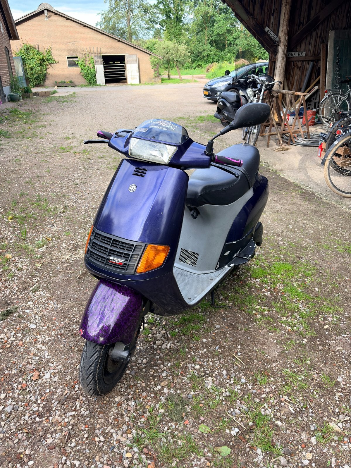 Kappenset piaggio skipper/Quartz, Fietsen en Brommers, Brommeronderdelen | Scooters, Ophalen, Gebruikt, Kap, Piaggio