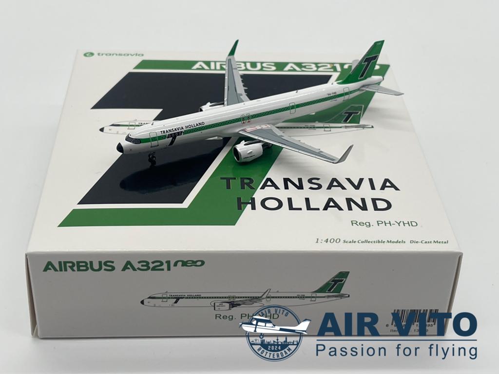 Airbus A321neo Transavia Retro 60 Years Anniversary PH-YHD, Schaalmodel, 2992JB, Air Vito, Ophalen of Verzenden