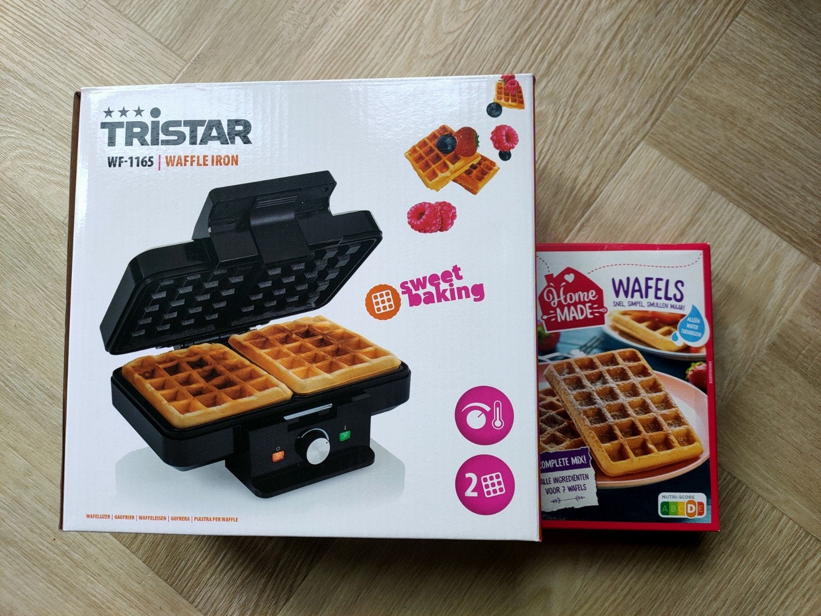Tristar WF-1165 Wafelijzer, nieuw in doos, Ophalen of Verzenden, Nieuw