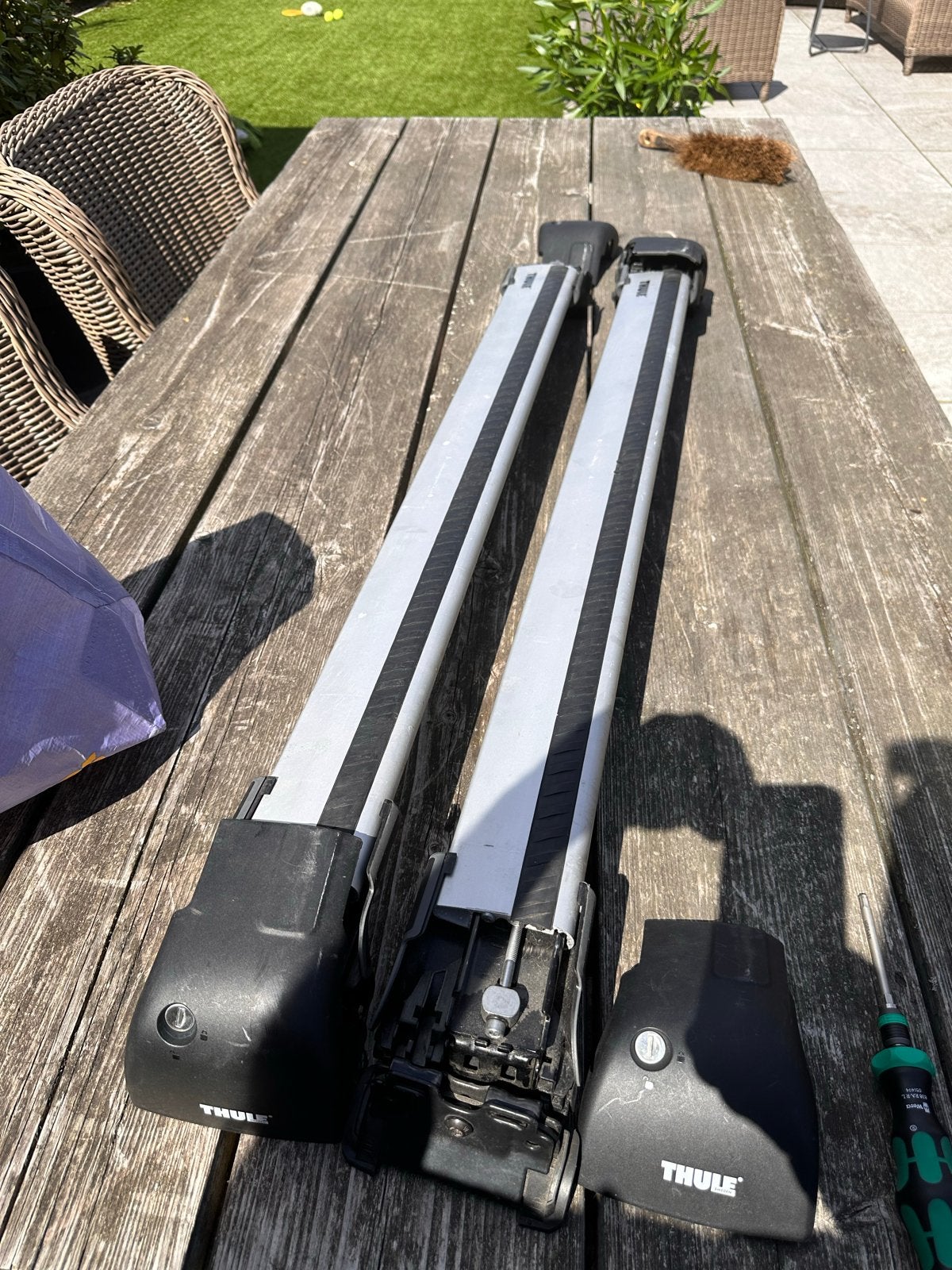 Thule dakdragers voor Volkswagen Passat Variant, Ophalen, Gebruikt