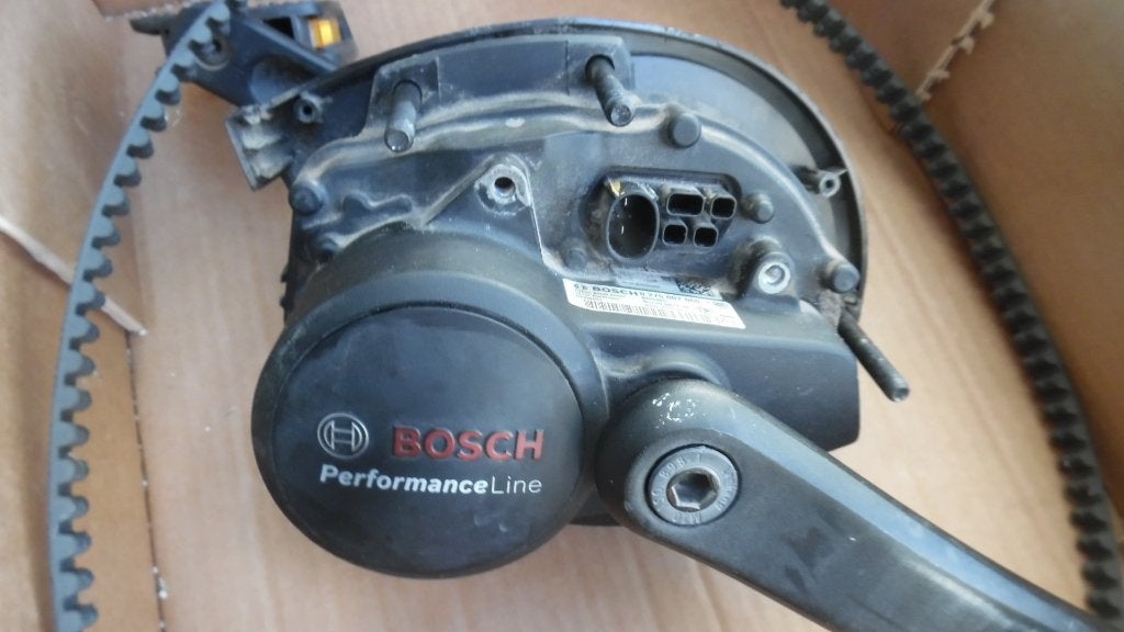 e bike middenmotor Bosch performance line belt drive 40 dkm, Ophalen, Gebruikt, Overige merken