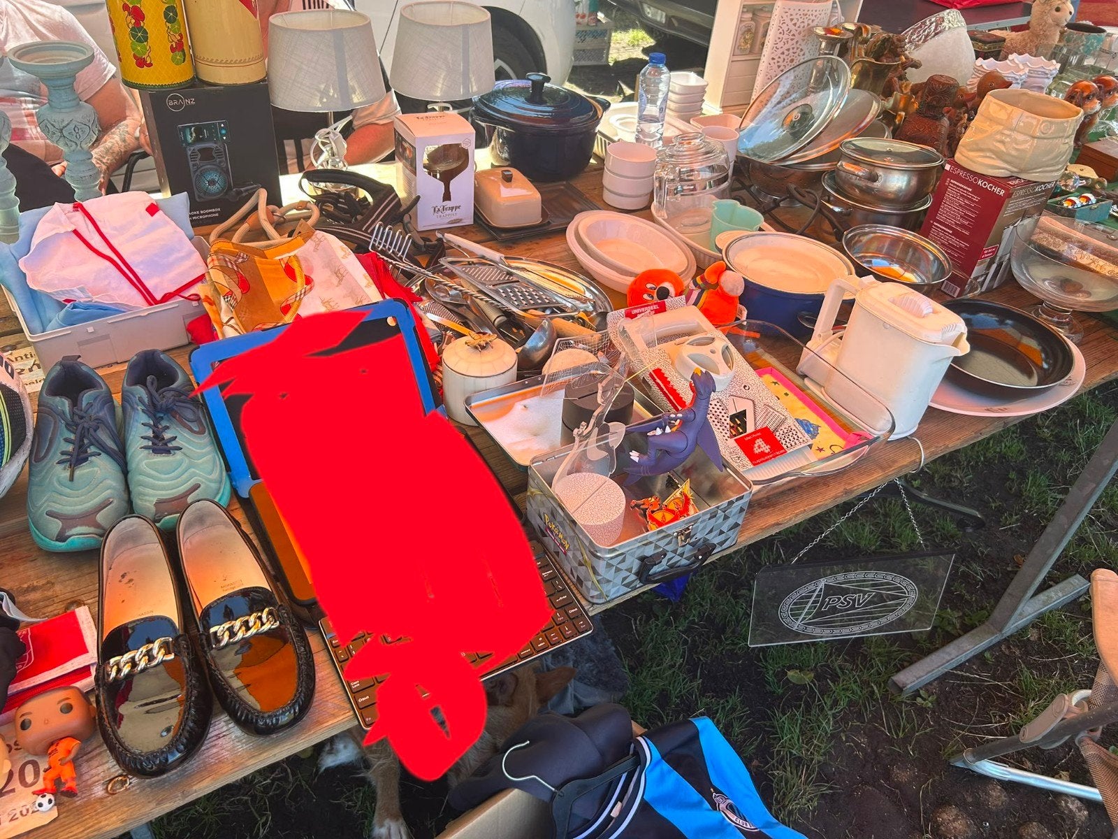 Rommelmarkt partij (alles in één koop) inclusief kleding, Diversen, Rommelmarktspullen, Ophalen