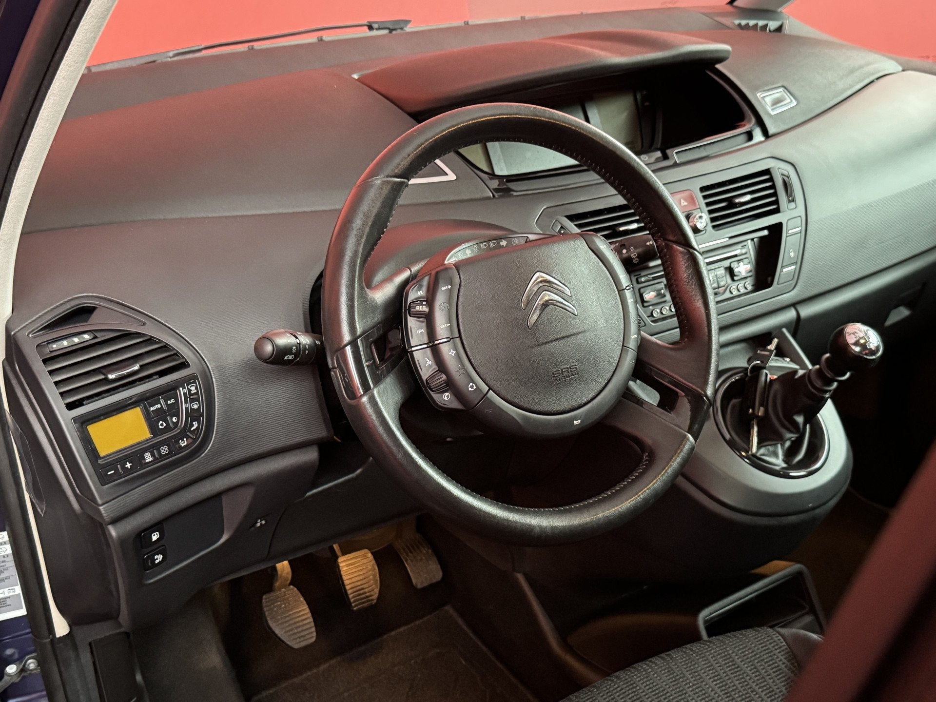Citroën Grand C4 Picasso 2.0 HDi Exclusive 7p, Voorwielaandrijving, Euro 5, Gebruikt, Zwart