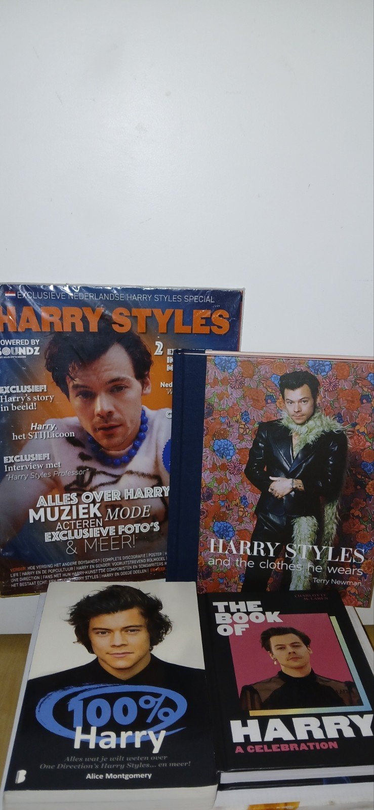Harry Styles boeken+ tijdschrift, Ophalen of Verzenden, Zo goed als nieuw