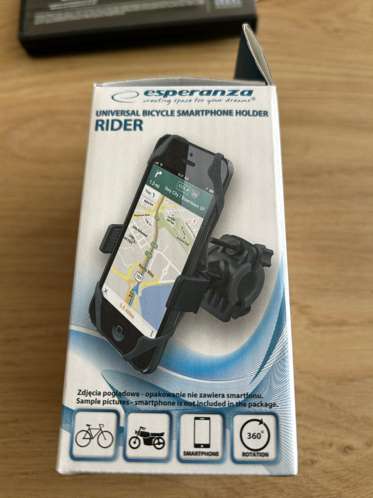 Esperanza Universele Fiets Smartphone Houder RIDER - Nieuw, Ophalen of Verzenden, Nieuw