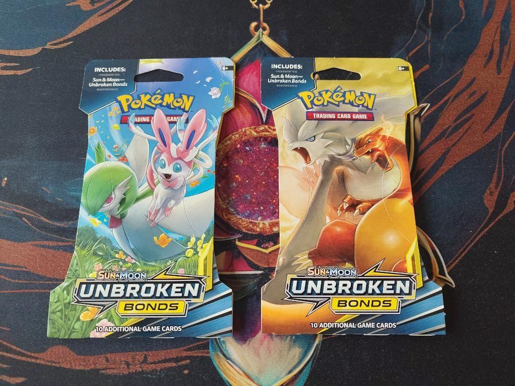 Unbroken Bonds Sleeved Booster - 89,9 ps, Ophalen of Verzenden, Nieuw, Booster, Foil