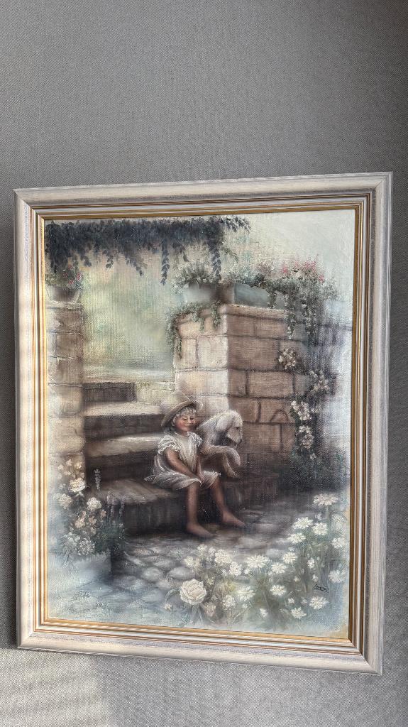 Schilderij in lijst, Ophalen