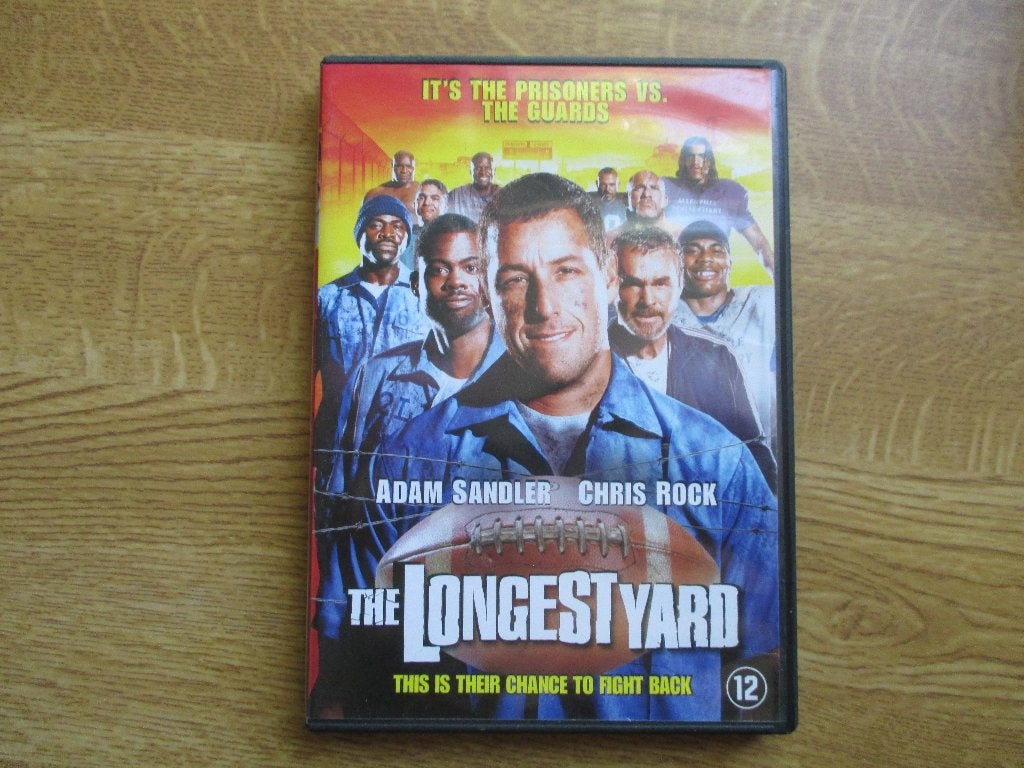 adam sandler-chris rock: the longest yard (2), Alle leeftijden, Verzenden, Zo goed als nieuw