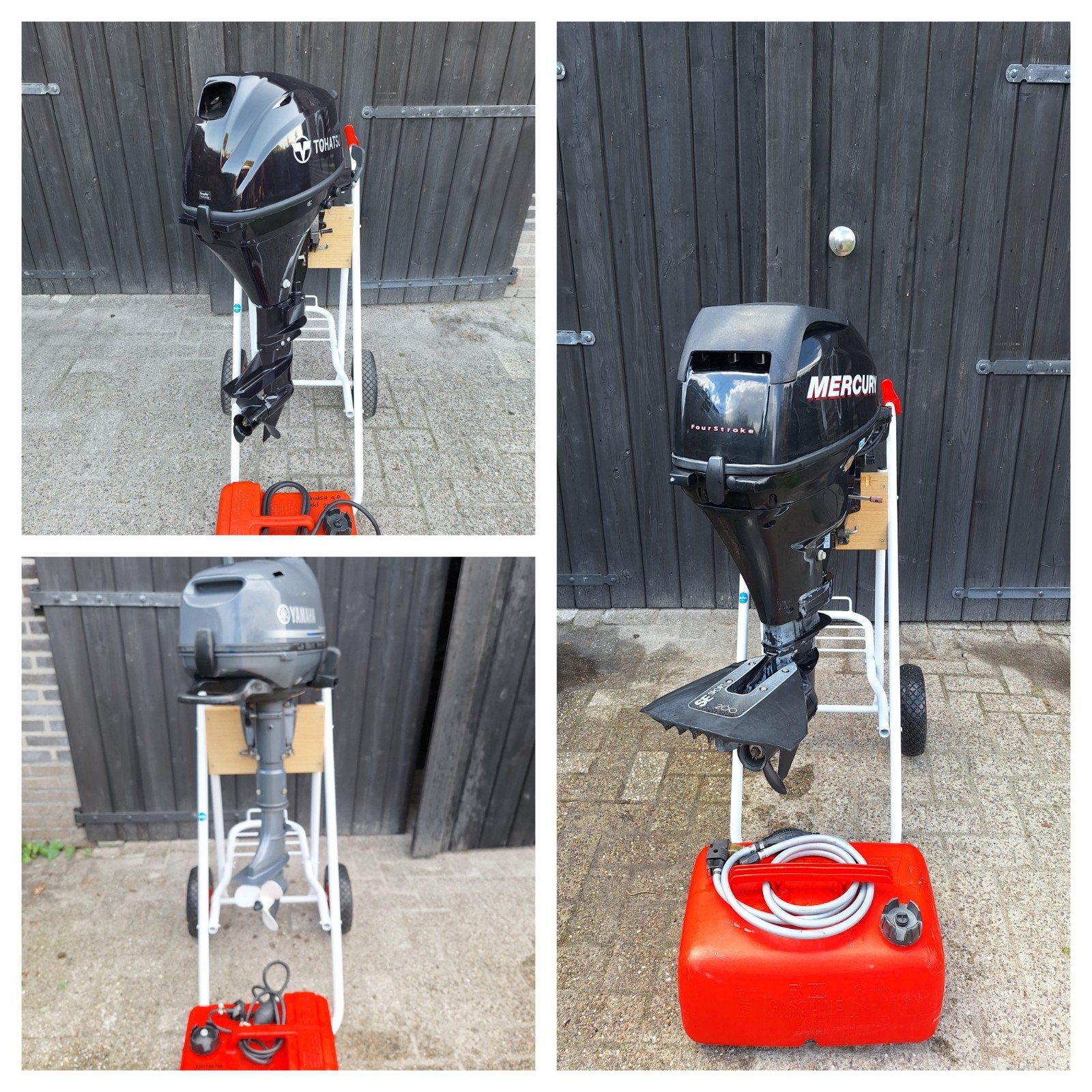 3X BUITENBOORDMOTOR 4TAKT 5PK/10PK en 15PK 🚤⚓️🛥, Ophalen, 5 tot 10 pk, Viertaktmotor, Zo goed als nieuw