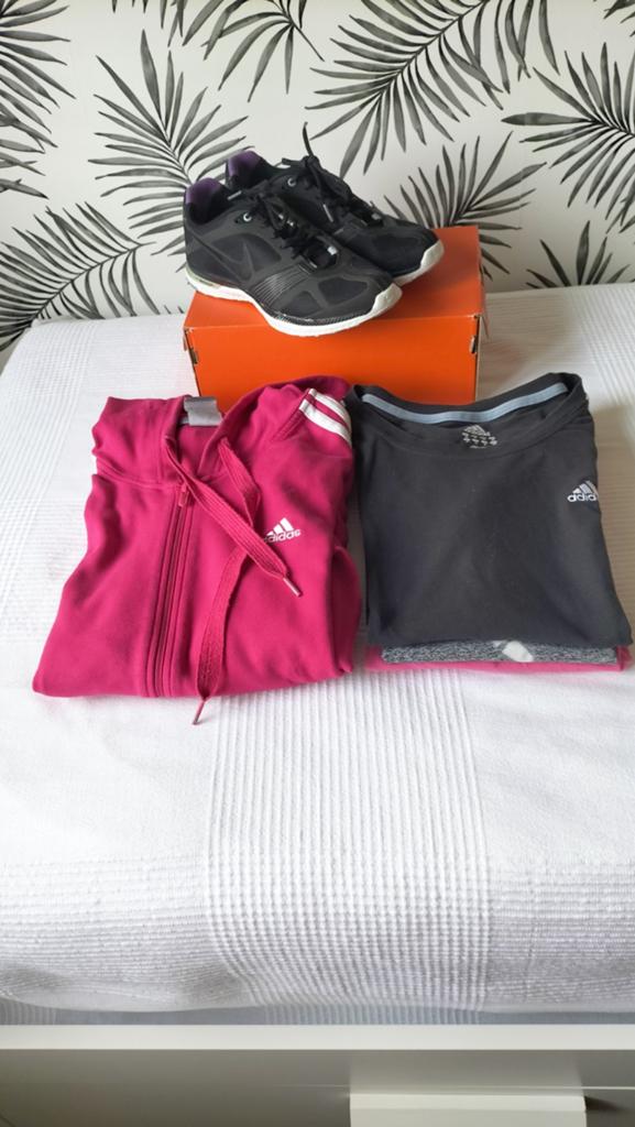 ZGAN Sportkleding O.A Adidas,Nike,Mt36.Vest,3XShirt,Schoenen, Adidas, Ophalen of Verzenden, Roze, Maat 36 (S)