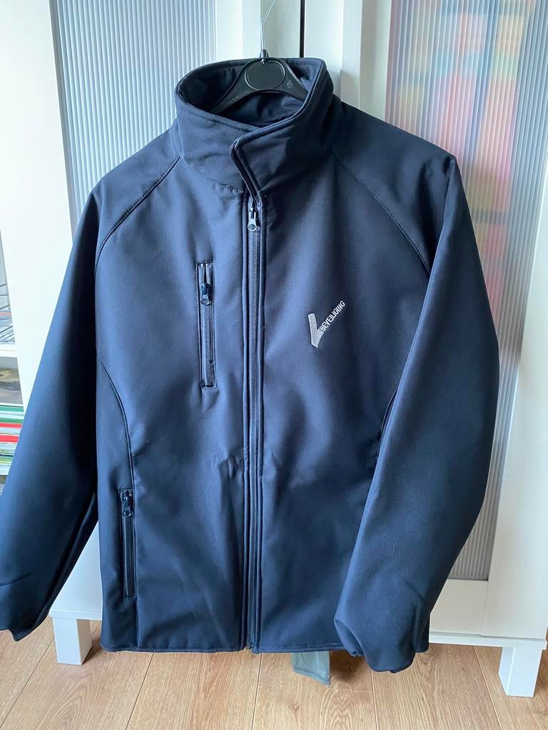 Donkerblauwe jas, Ophalen of Verzenden, Nieuw, Maat 46 (S) of kleiner, Blauw