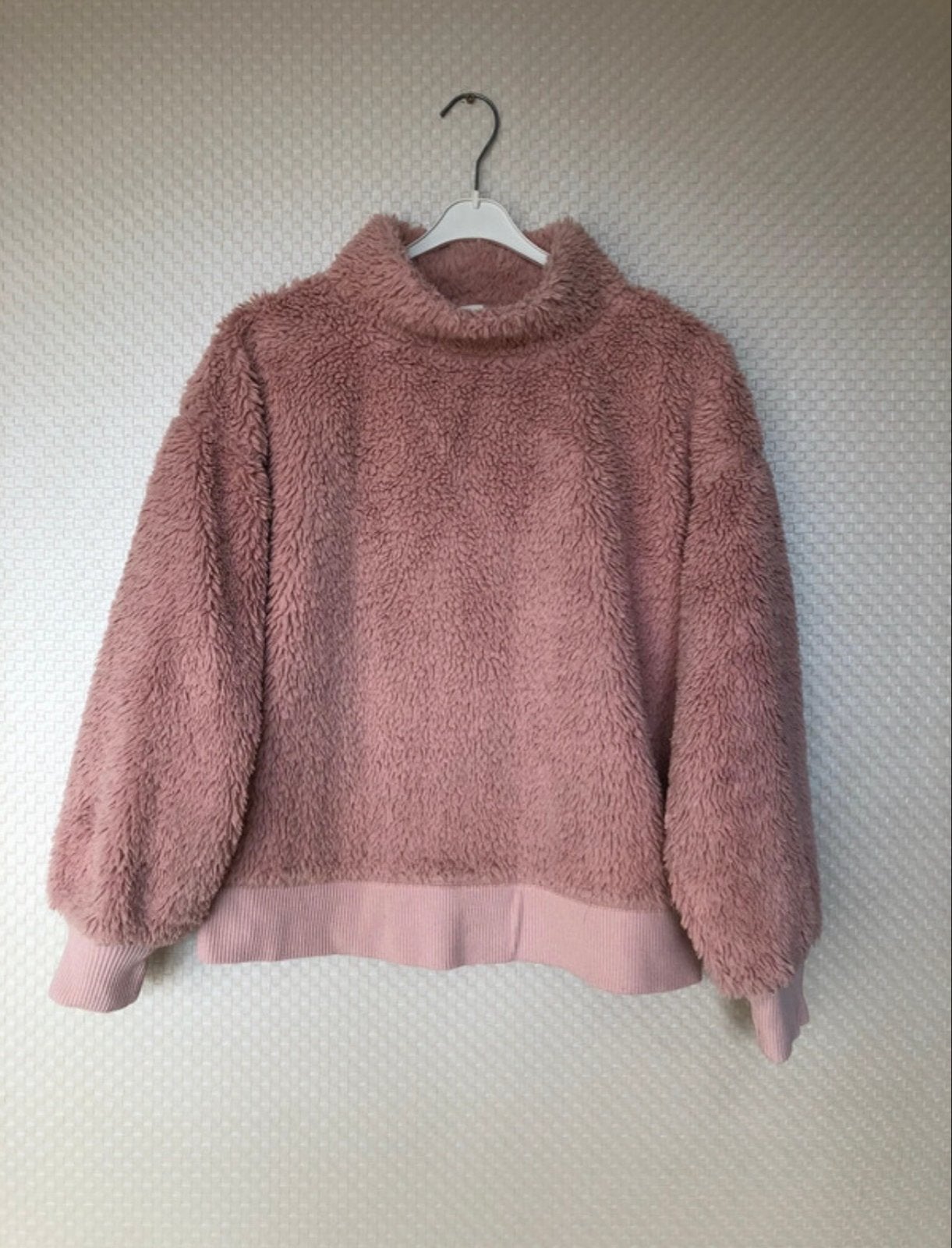 Heerlijk warme roze GAP teddy trui, maat S, Ophalen of Verzenden, Maat 36 (S), Roze