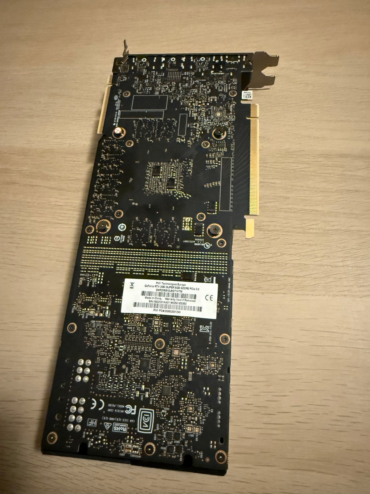 NVIDIA GeForce RTX 2080 Super Videokaart, PCI-Express 3, HDMI, GDDR6, Ophalen of Verzenden