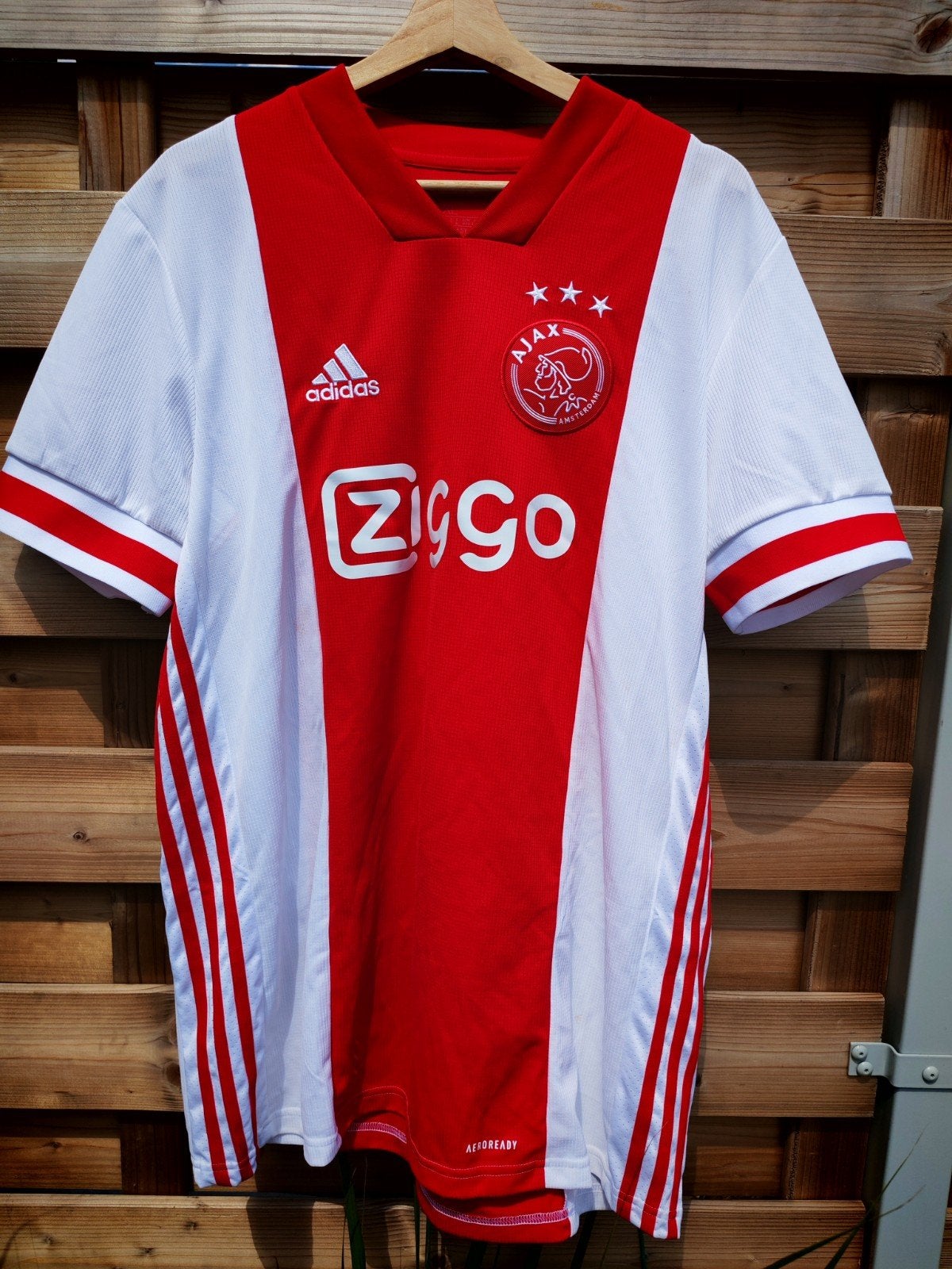 AFC Ajax Amsterdam 2020 Gravenberch shirt XL, Ophalen of Verzenden, Zo goed als nieuw, Ajax, Shirt