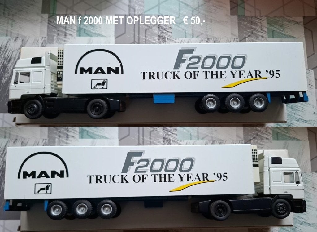 javi conrad man truck off the year, Hobby en Vrije tijd, Ophalen of Verzenden, Nieuw, Bus of Vrachtwagen, Conrad