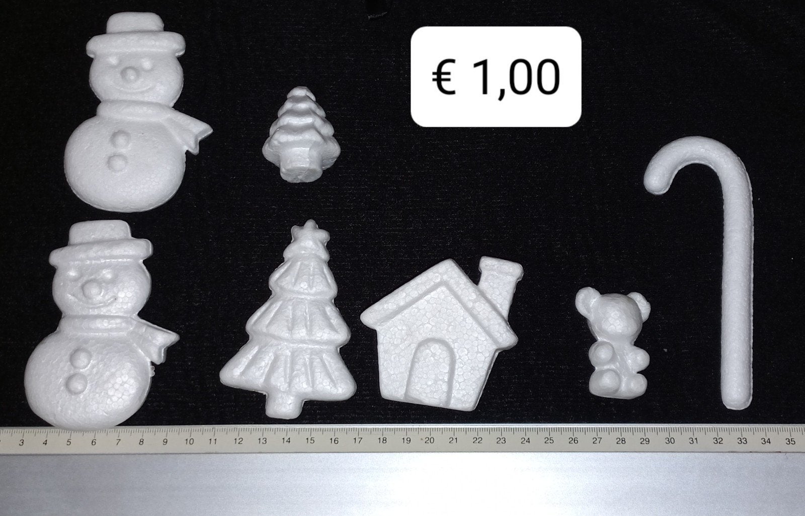 Styropor kerstfiguurtjes, Ophalen, Nieuw, Overige materialen, Overige merken