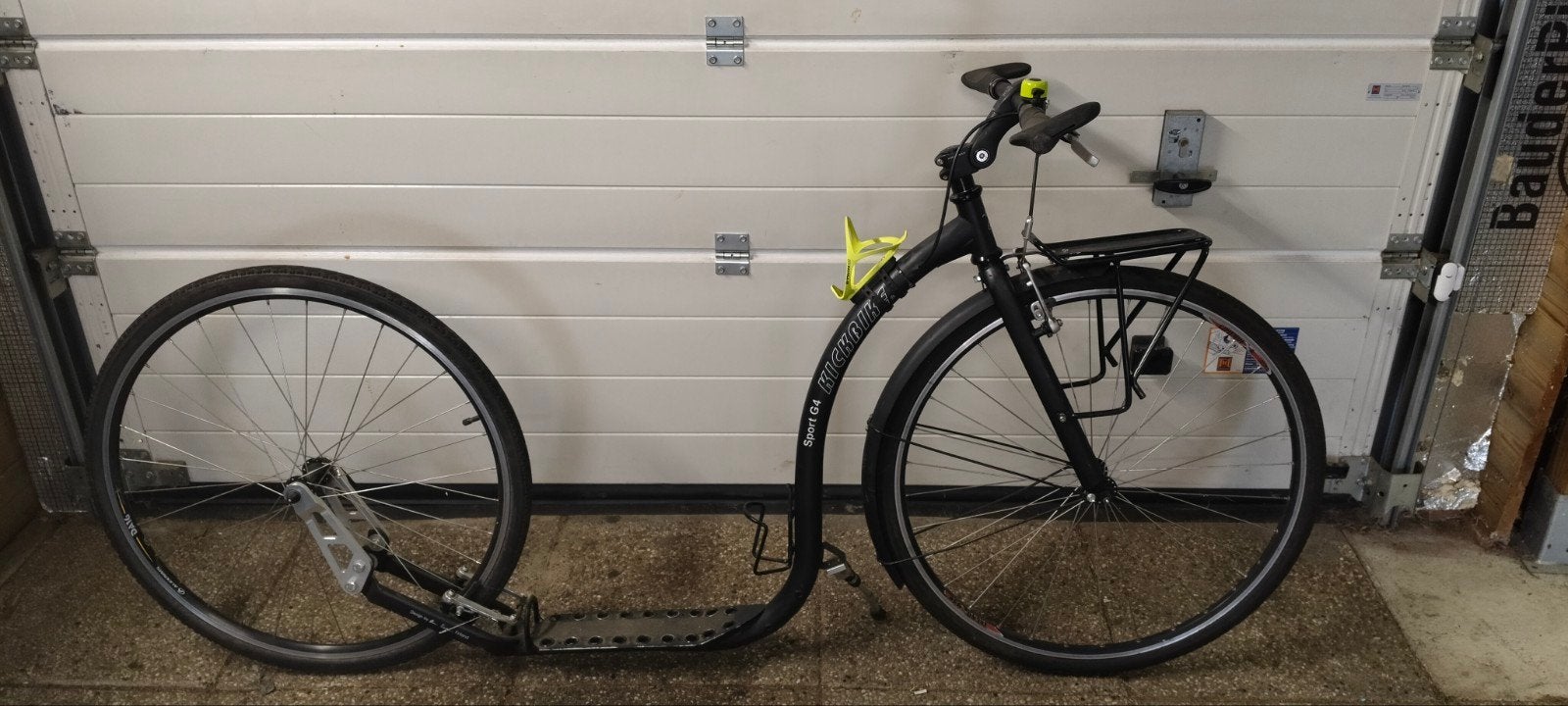 Kickbike Sport G4 step met spatborden en bagagedrager, Fietsen en Brommers, Ophalen, Gebruikt, Kickbike, Kickbike