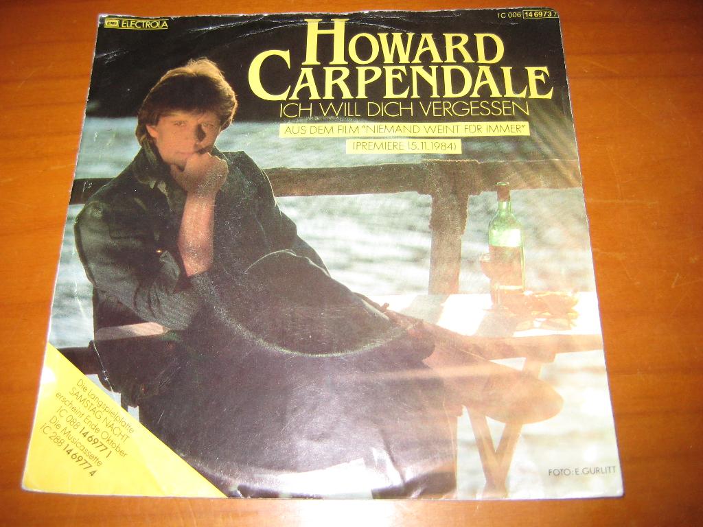 Howard Carpendale: Ich will Dich vergessen (247), Ophalen of Verzenden, Zo goed als nieuw, Pop, Single