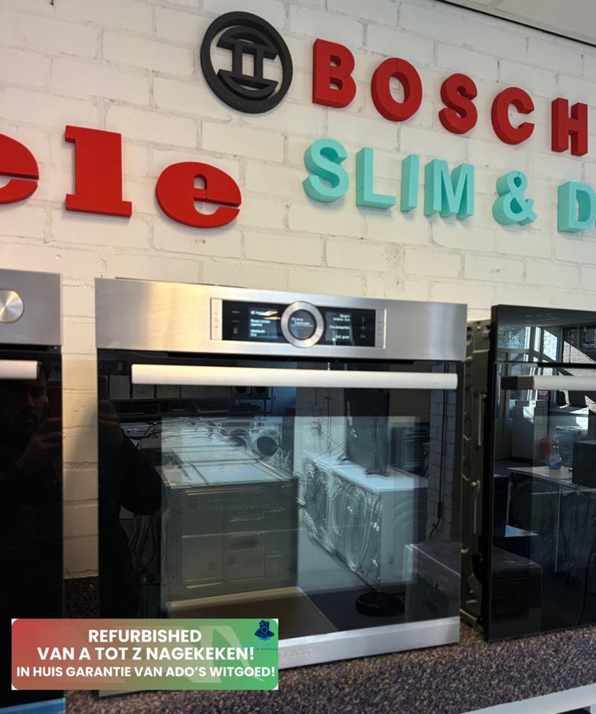 BOSCH SERIE 8 INBOUW COMBI-OVEN 4D Hetelucht FullTouch, Info@adoswitgoed.nl, Kamerlingh Onnestraat 8, Wijchen, Combi-oven, Inbouw