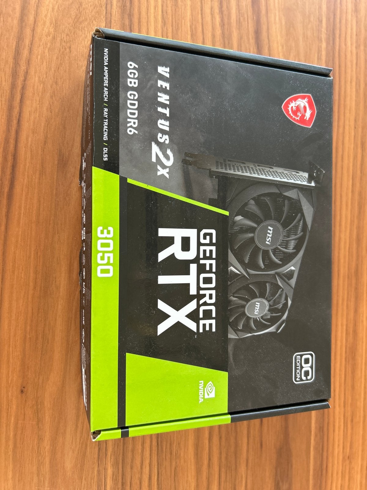 MSI GeForce RTX 3050 Ventus 2X 6G OC - Zo goed als nieuw, Ophalen, HDMI, GDDR6, PCI-Express 4