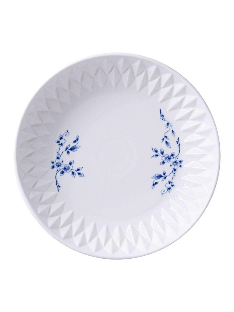 Heinen Delfts Blauw Vouw pastabord 24 cm, Overige merken, Ophalen of Verzenden, Delftsblauw, Bord(en)