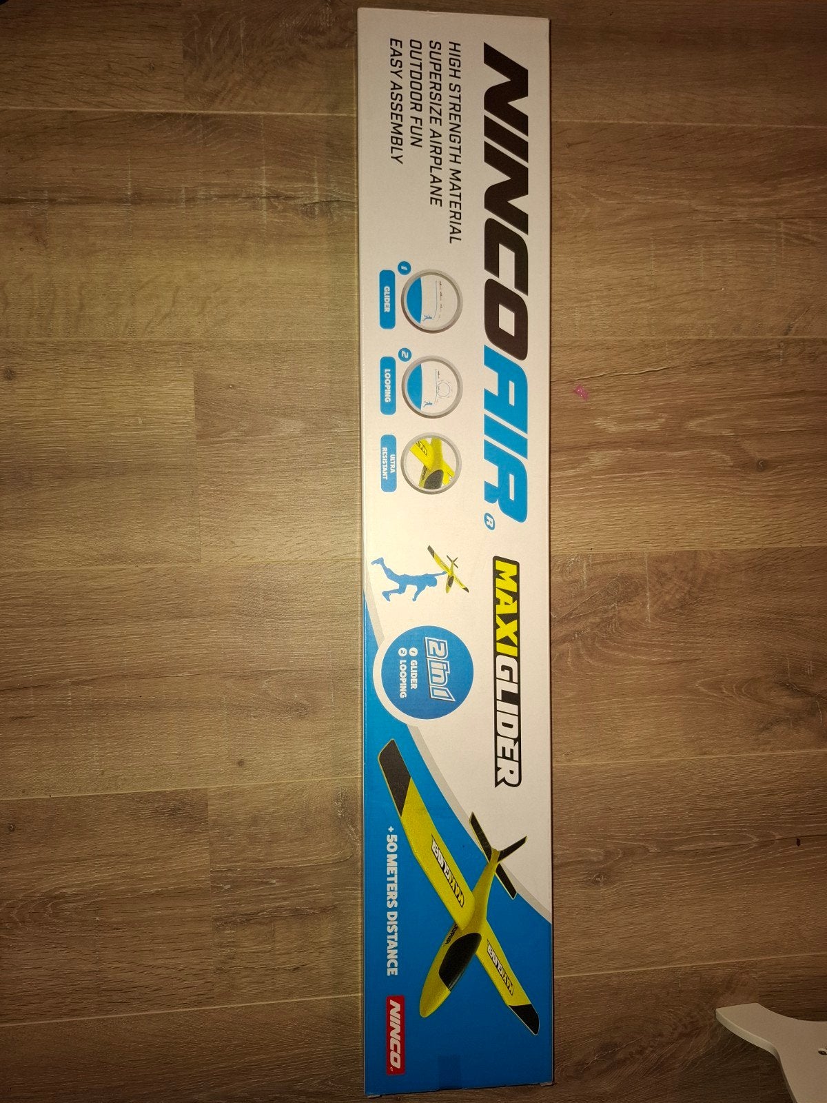 NINCOAIR MAXIGLIDER 2-in-1 Vliegtuig - Groen zwart, Overige merken, Nieuw, Ophalen of Verzenden, Groter dan 1:72