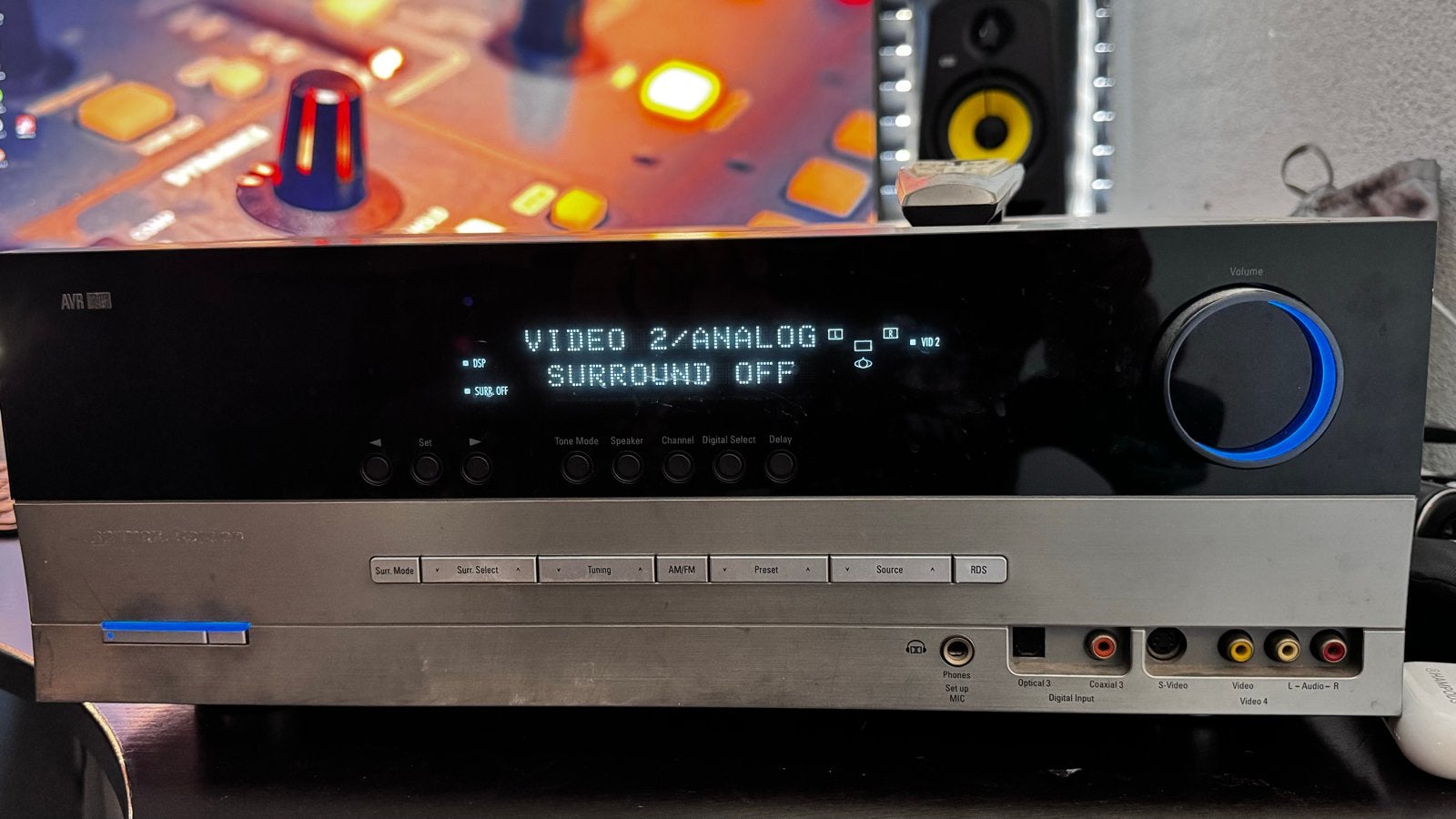Harman Kardon AVR 245 Receiver - Topkwaliteit Audio, Gebruikt, 120 watt of meer, Ophalen, Overige merken