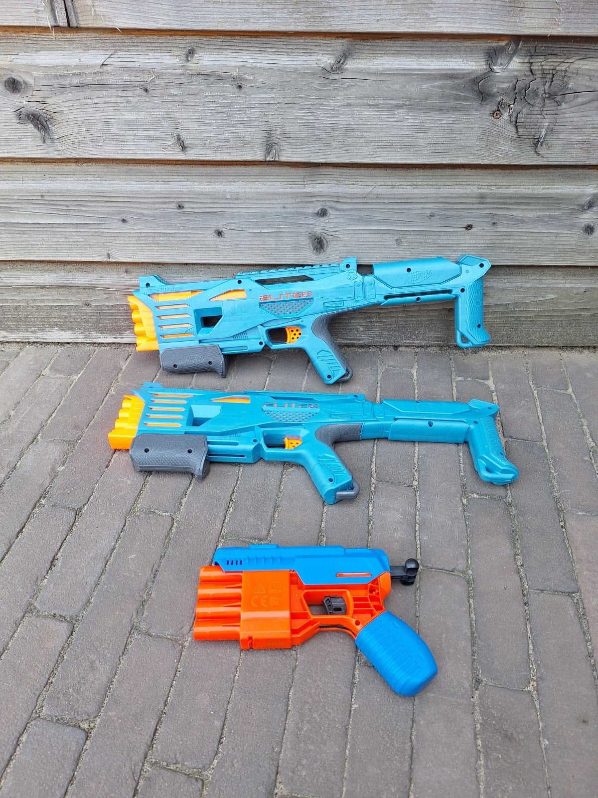 Nerf Elite 2.0 en Alpha Strike Blasters Set, Ophalen, Gebruikt, Jongen of Meisje